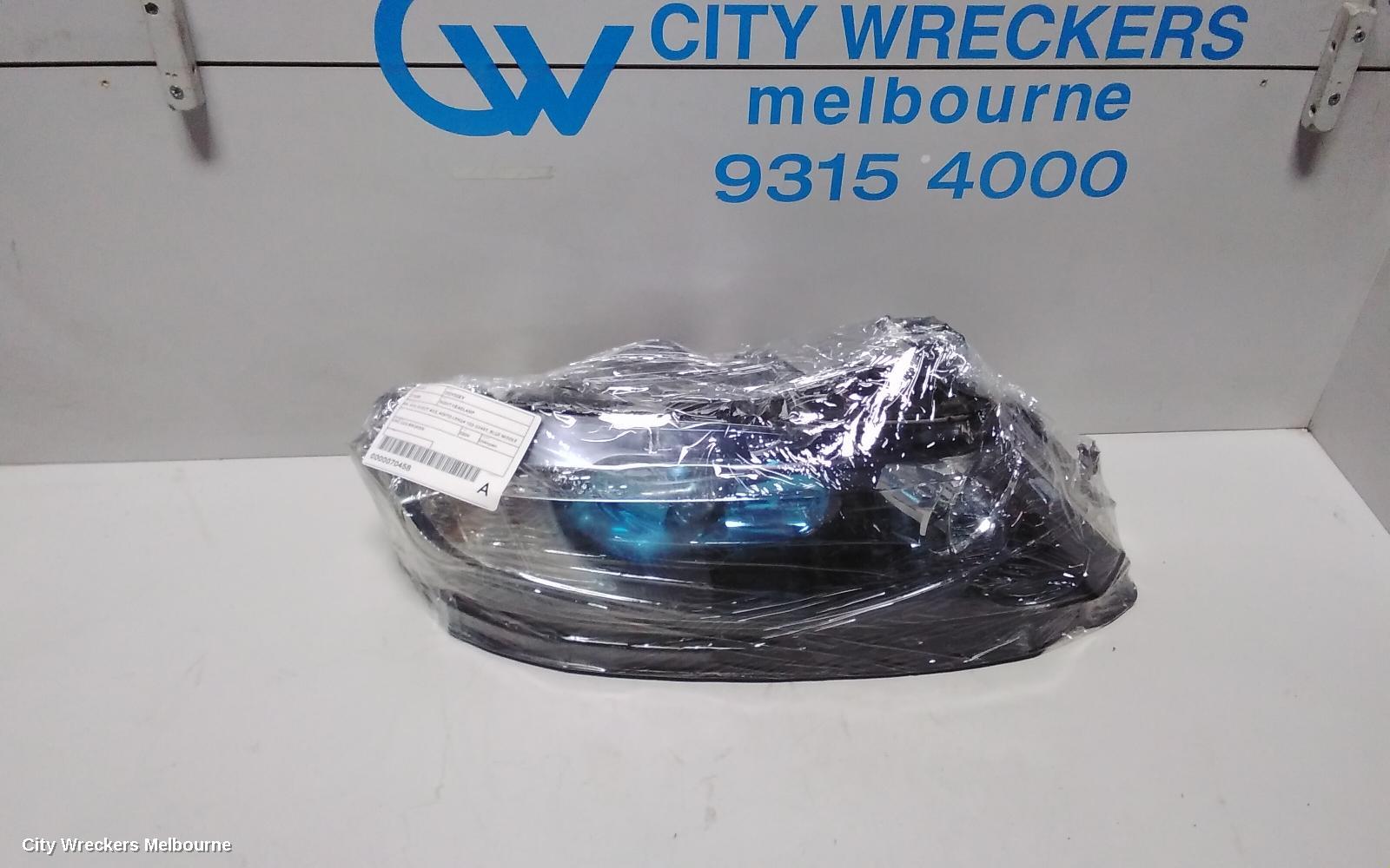 HONDA ODYSSEY RIGHT HEADLAMP, RB, HID, ELECT ADJ, KOITO LENS# 100-22497, BLUE MIDDLE EYE TYPE, 07/2004 - 03/2009