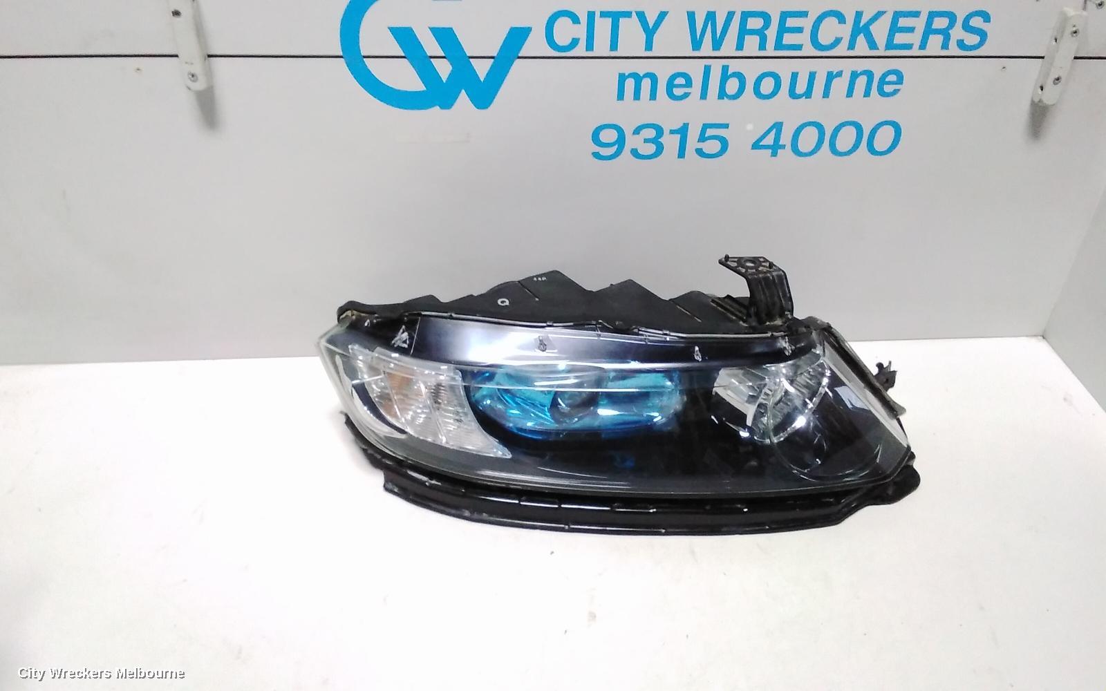 HONDA ODYSSEY RIGHT HEADLAMP, RB, HID, ELECT ADJ, KOITO LENS# 100-22497, BLUE MIDDLE EYE TYPE, 07/2004 - 03/2009