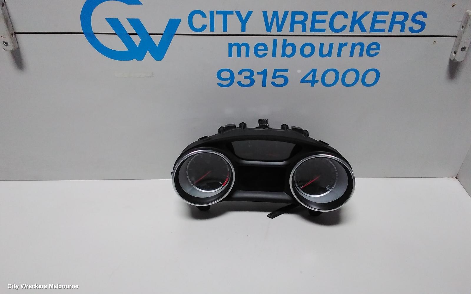 HOLDEN COMMODORE INSTRUMENT CLUSTER, INSTRUMENT CLUSTER, AUTO T/M, PETROL, ZB, 10/2017 - 12/2020