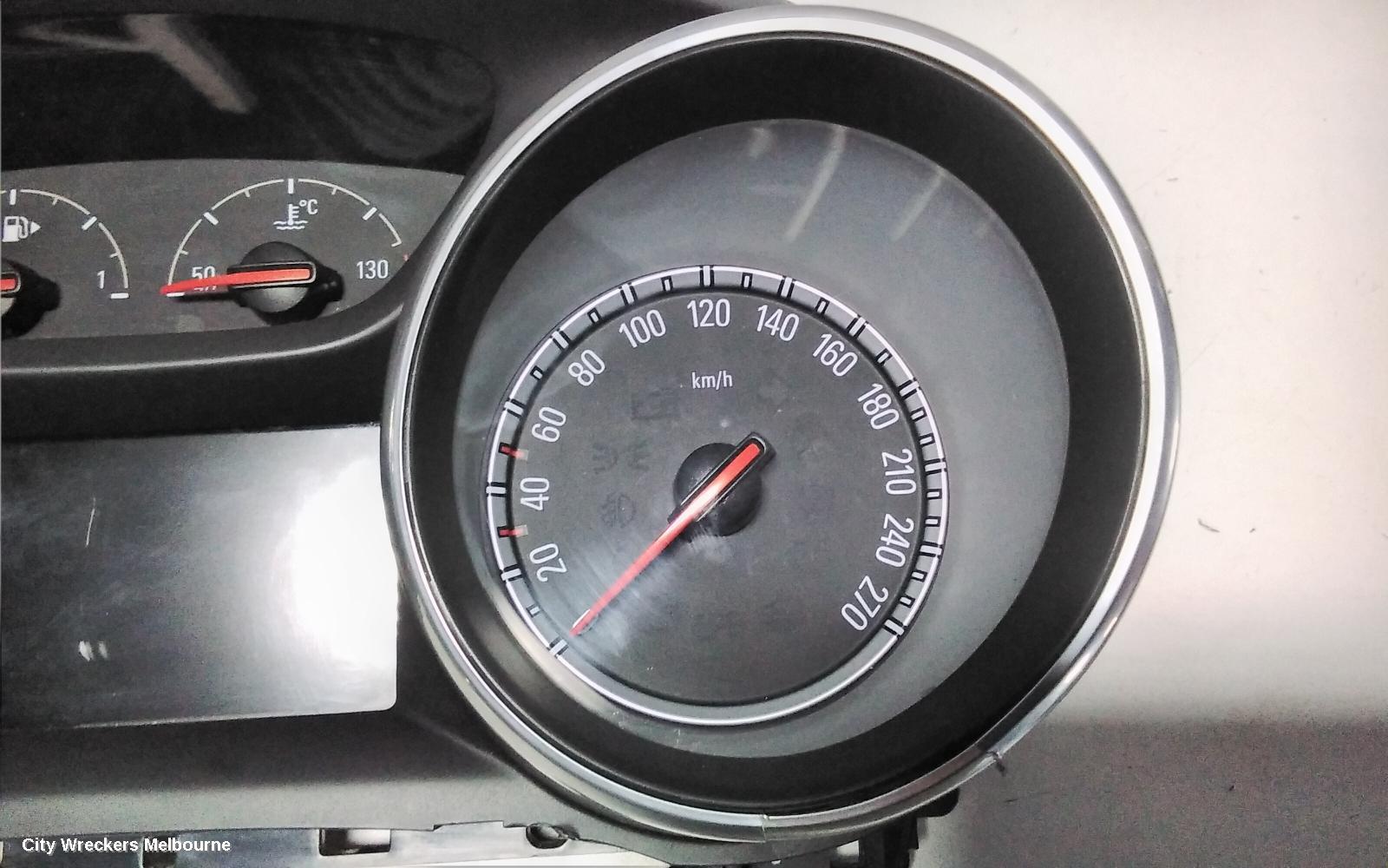 HOLDEN COMMODORE INSTRUMENT CLUSTER, INSTRUMENT CLUSTER, AUTO T/M, PETROL, ZB, 10/2017 - 12/2020