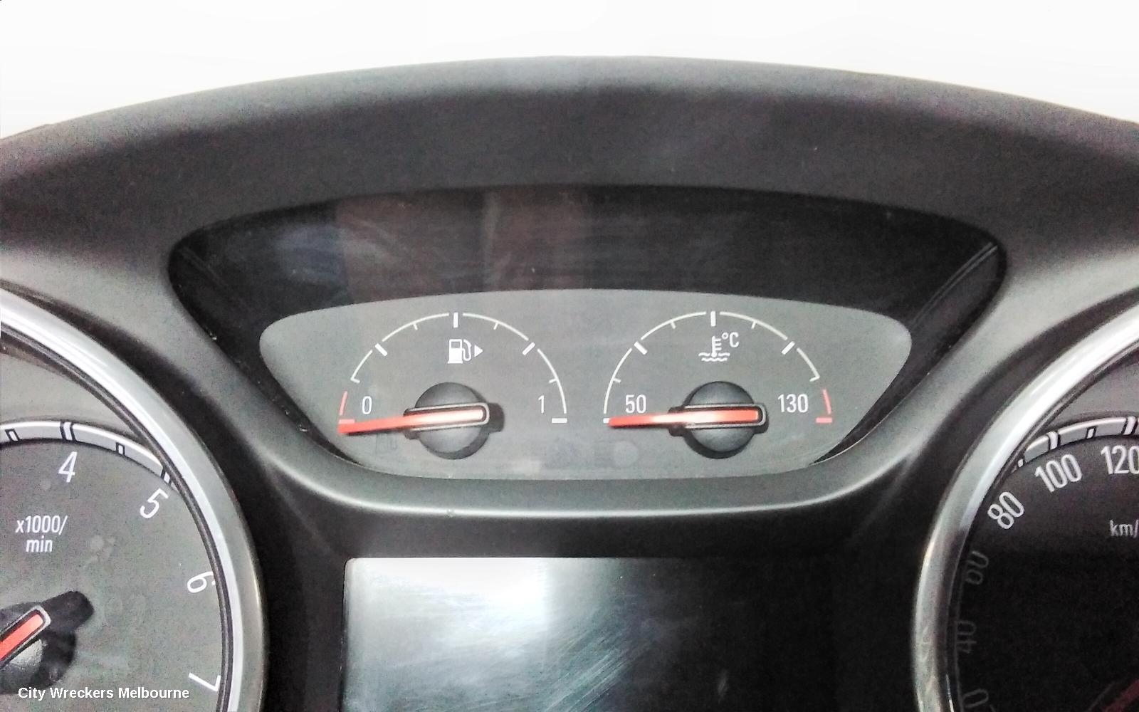 HOLDEN COMMODORE INSTRUMENT CLUSTER, INSTRUMENT CLUSTER, AUTO T/M, PETROL, ZB, 10/2017 - 12/2020