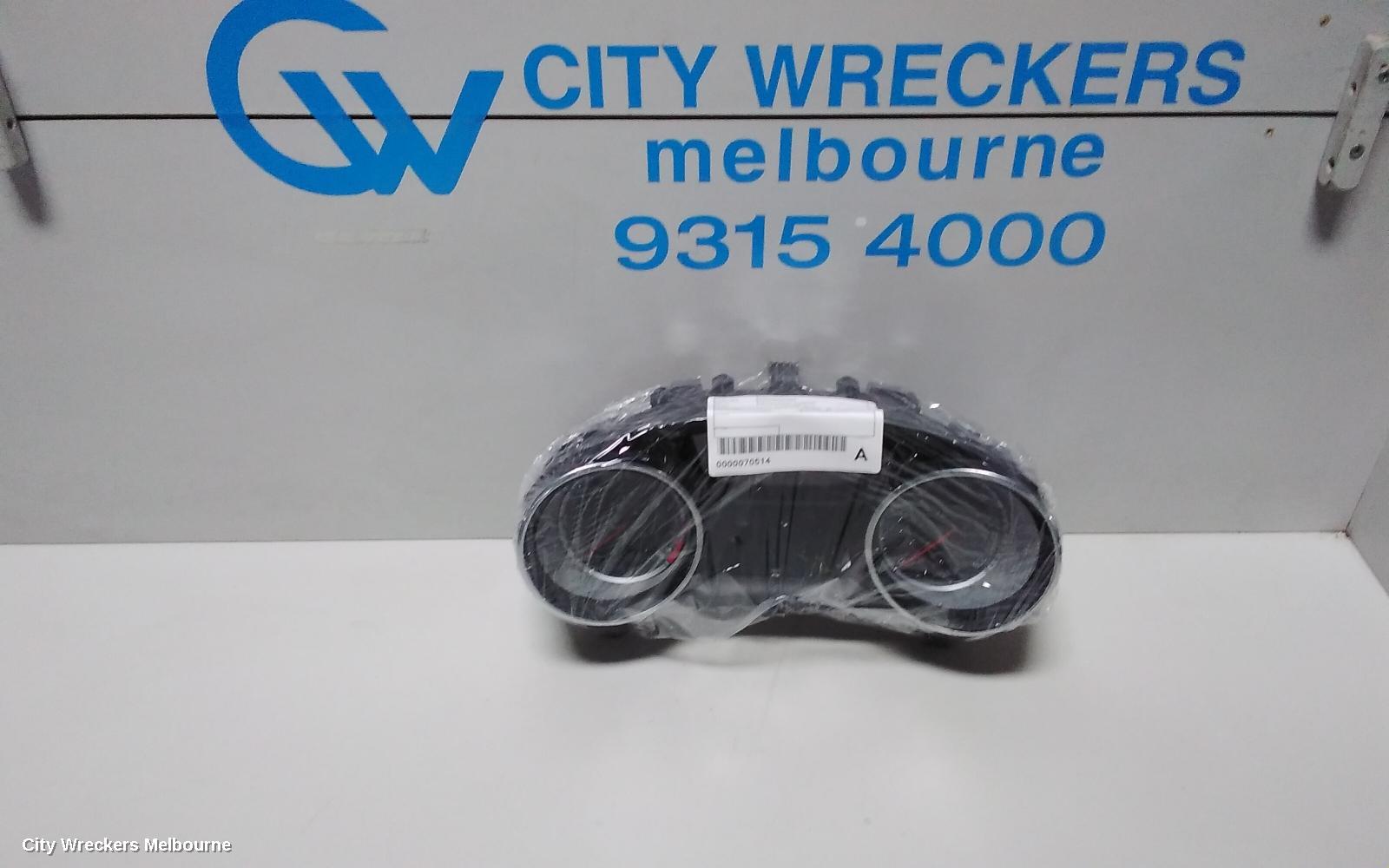 HOLDEN COMMODORE INSTRUMENT CLUSTER, INSTRUMENT CLUSTER, AUTO T/M, PETROL, ZB, 10/2017 - 12/2020