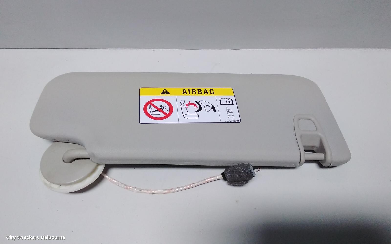 HOLDEN COMMODORE SUNVISOR, ZB, LH SIDE, 10/2017 - 12/2020