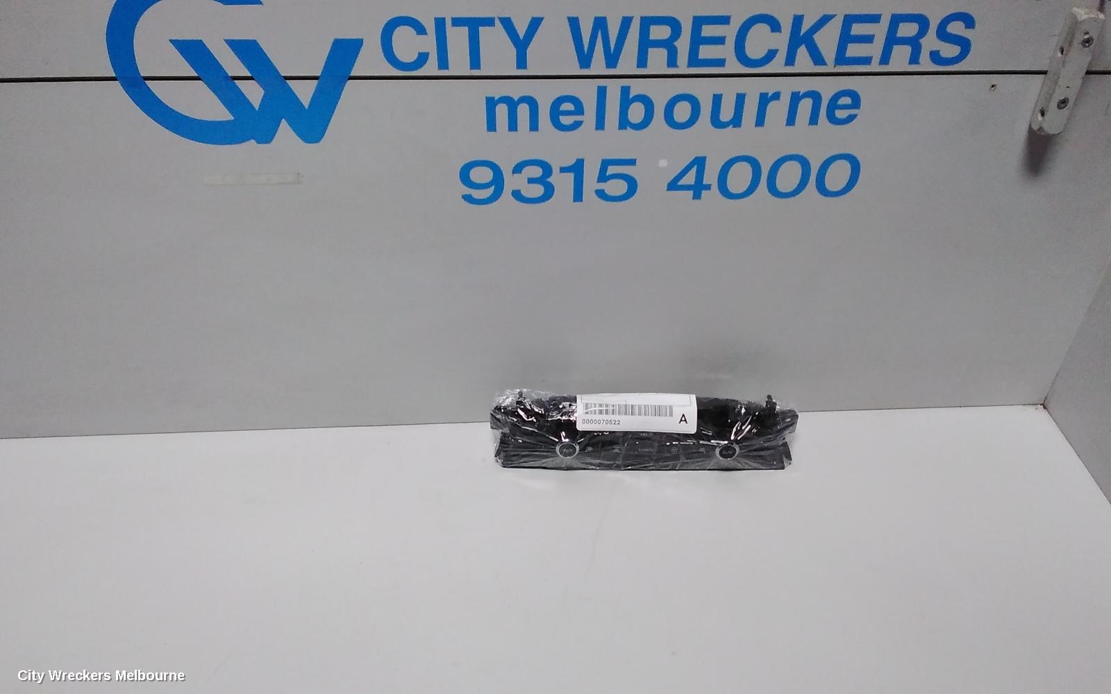HOLDEN COMMODORE HEATER/AC CONTROLS, DUAL CLIMATE CONTROL, FRONT & REAR HEATED SEAT TYPE, ZB, 10/2017 - 12/2020