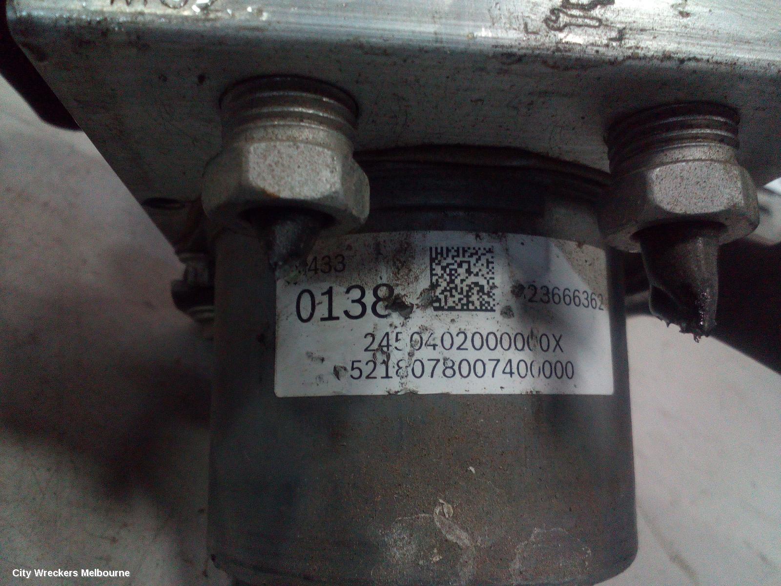 HOLDEN COMMODORE ABS PUMP/MODULATOR, ZB, P/N 84330138, 10/2017 - 12/2020