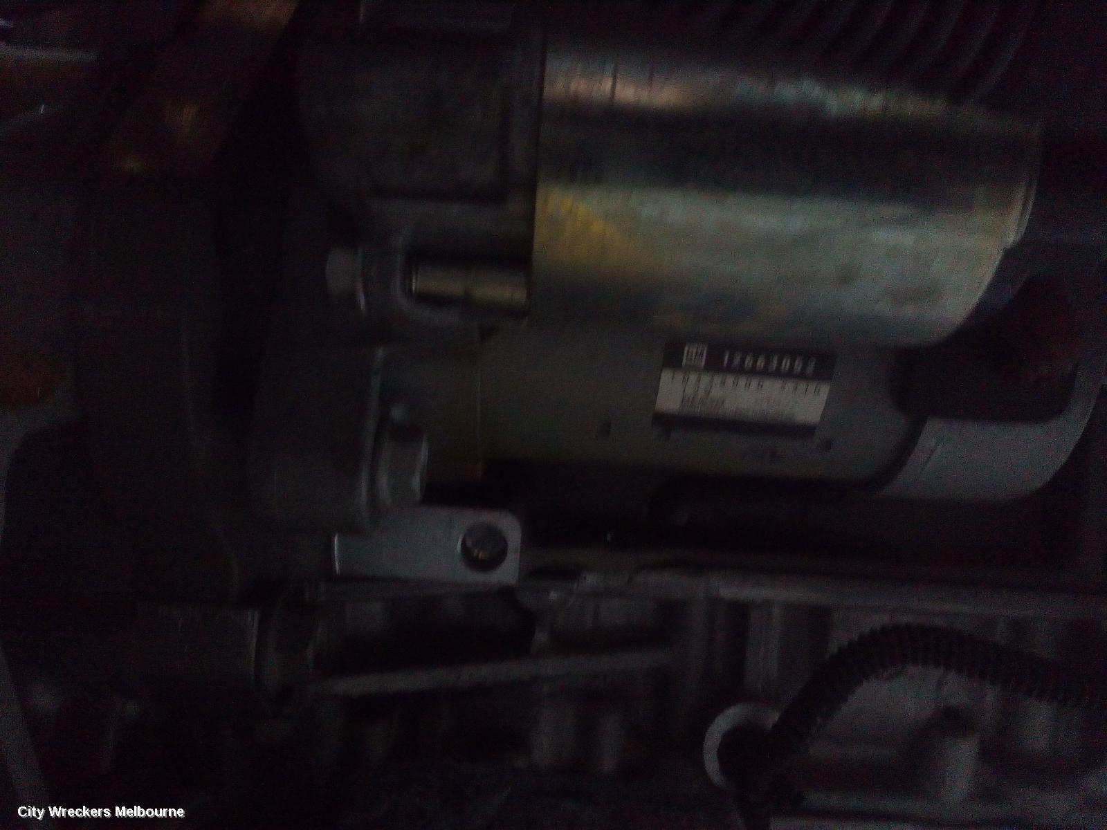 HOLDEN COMMODORE STARTER, PETROL, 2.0, TURBO, ZB, 10/2017 - 12/2020