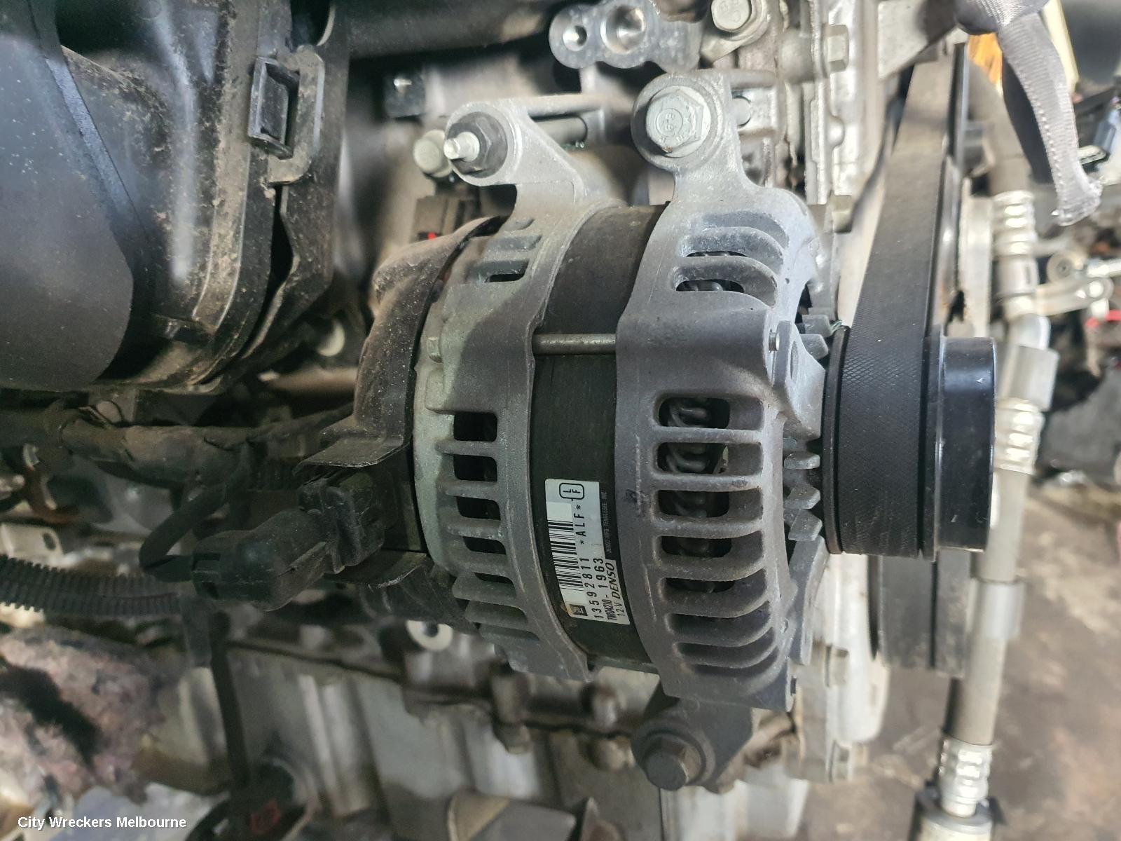 HOLDEN COMMODORE ALTERNATOR, PETROL, 2.0, TURBO, ZB, 10/2017 - 12/2020