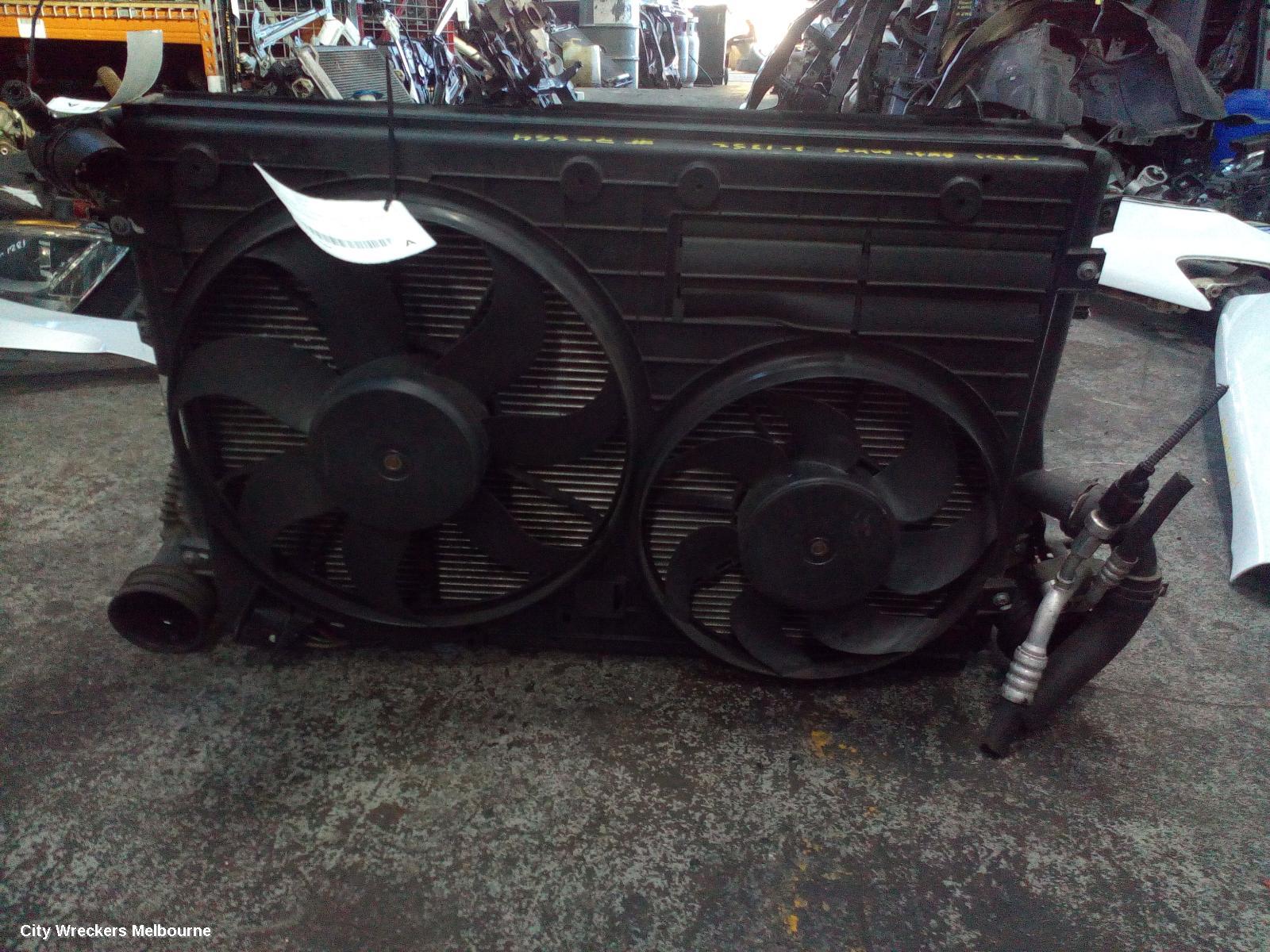 VOLKSWAGEN GOLF FAN, DUAL FAN ASSY, 2.0, DIESEL, 200W/150W, GEN 5, 07/2004 - 02/2009