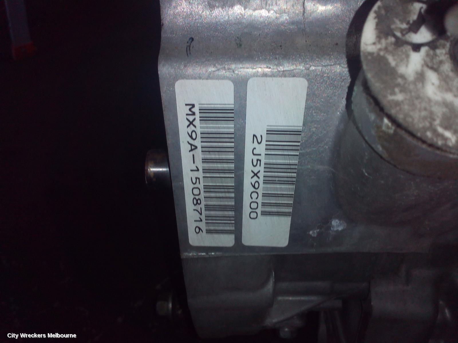 HONDA ODYSSEY TRANS/GEARBOX, RC1, AUTO, FWD, PETROL, 2.4, K24W, 02/2014 - 03/2022