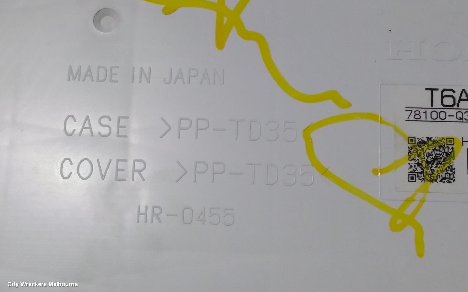 HONDA ODYSSEY INSTRUMENT CLUSTER, PETROL, 2.4, RC1, 02/2014 - 12/2020