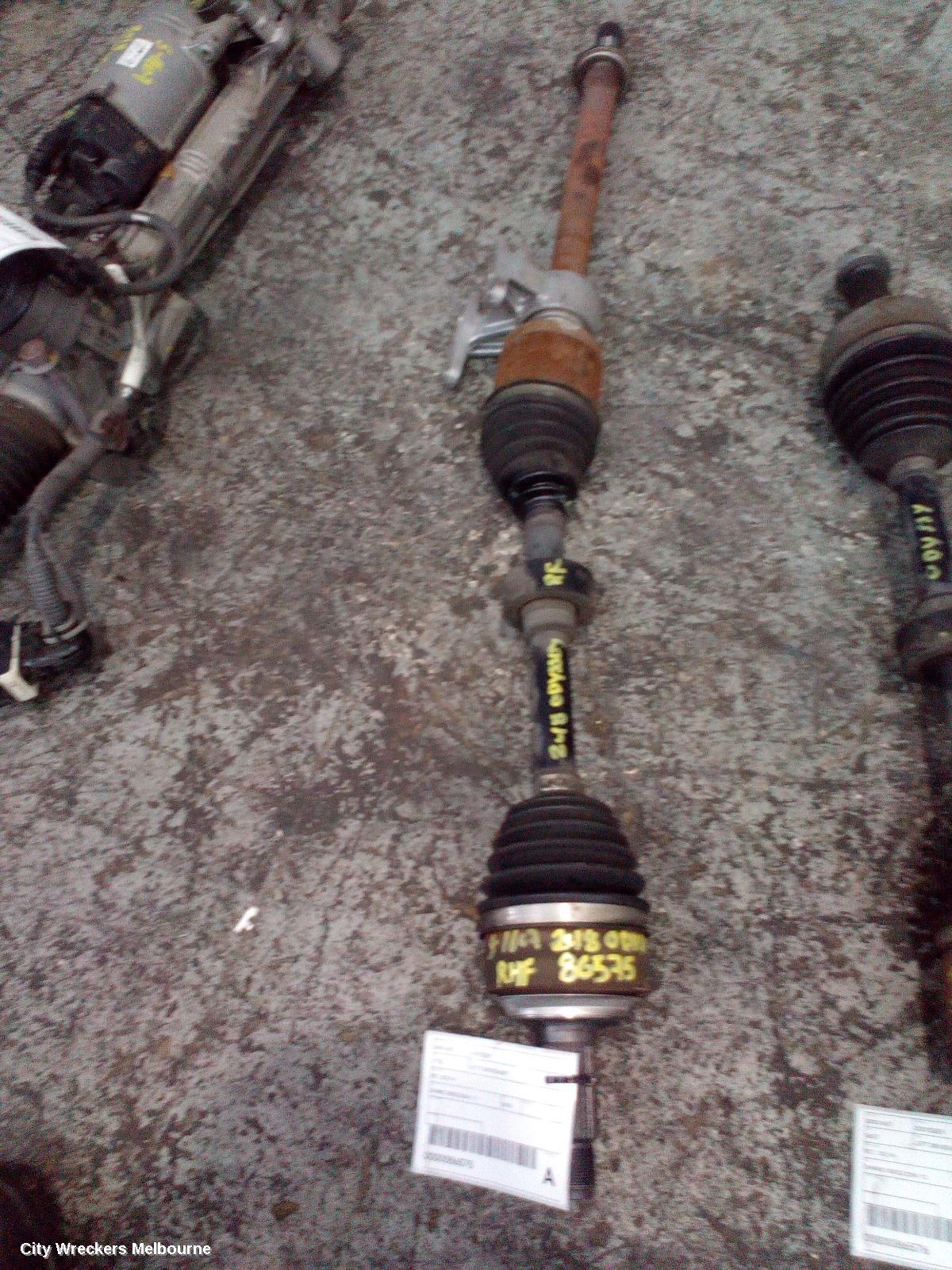 HONDA ODYSSEY RIGHT DRIVESHAFT, AUTO T/M, PETROL, 2.4, RC, 02/2014 - 03/2022
