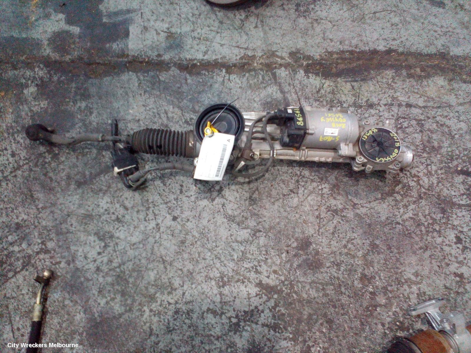 HONDA ODYSSEY STEERING BOX/RACK, RC1, 02/2014 - 03/2022
