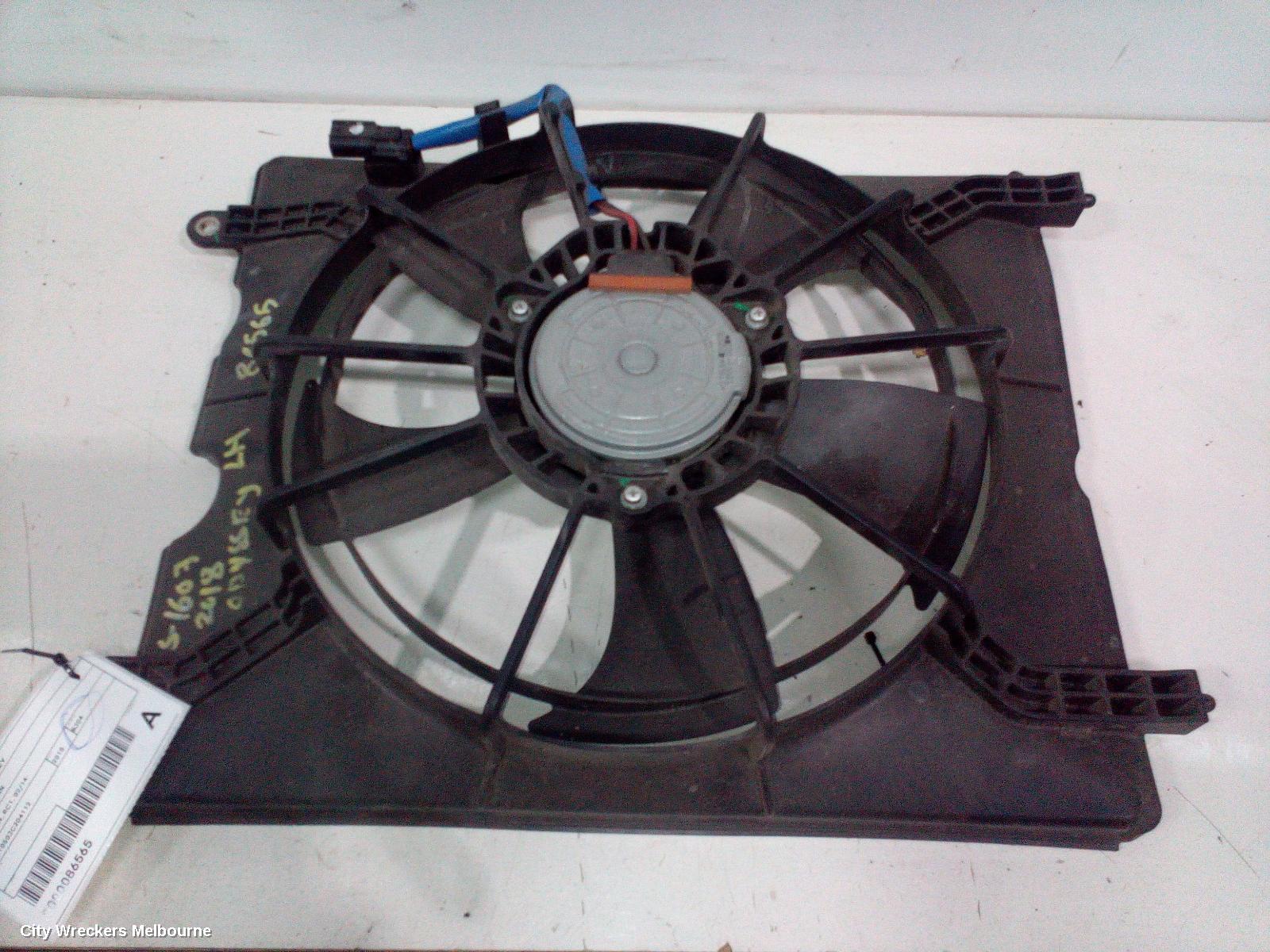 HONDA ODYSSEY FAN, RC1, RADIATOR FAN, LH SIDE, PETROL, 2.4, K24W, 02/2014 - 03/2022
