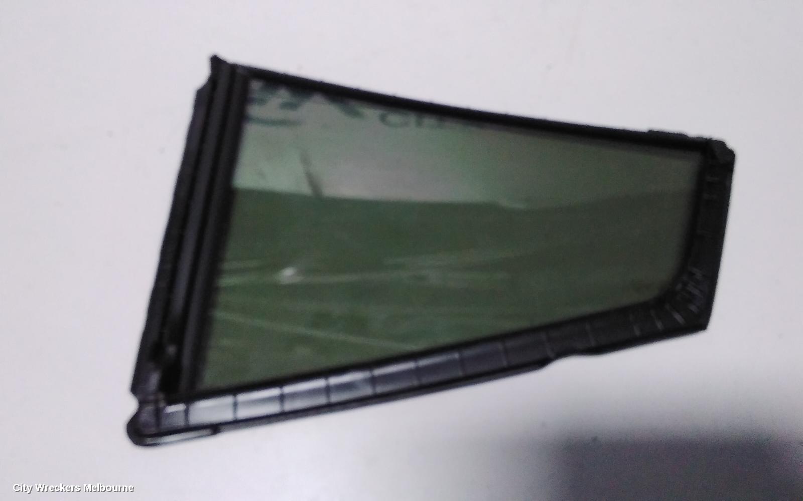 SUBARU XV RIGHT REAR 1/4 DOOR GLASS, G4X, 08/2011 - 04/2017