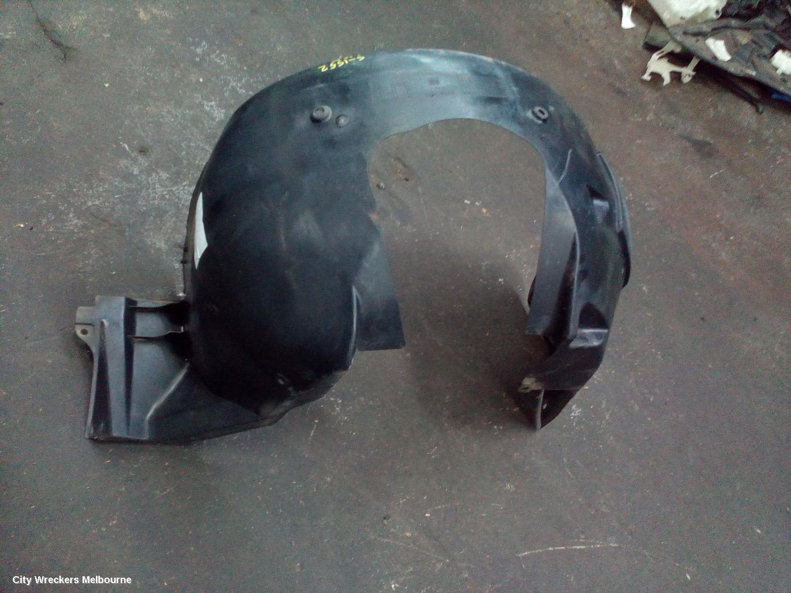 HOLDEN COMMODORE LEFT GUARD LINER, VE, FRONT, 08/2006 - 04/2013