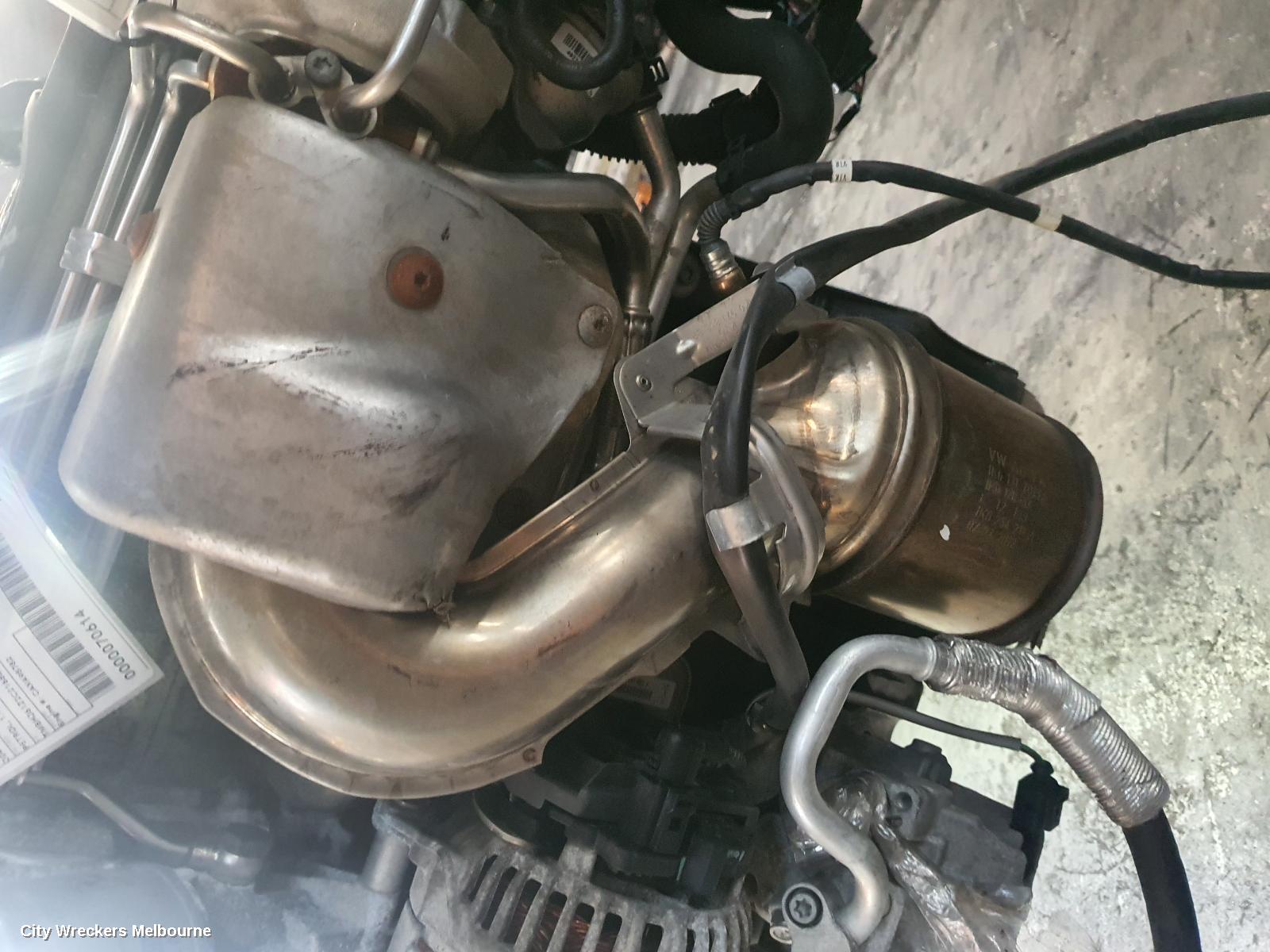 SKODA OCTAVIA CATALYTIC CONVERTER, DOWNPIPE-CAT TYPE, 1.4, PETROL, CAXA CODE, 1Z, 08/2010 - 10/2013
