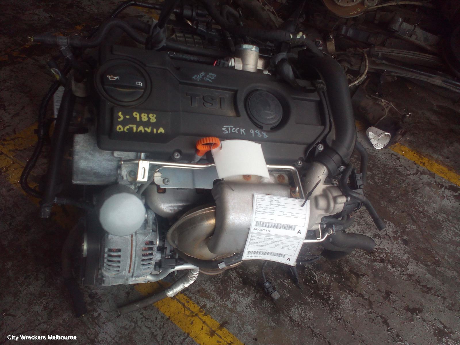 SKODA OCTAVIA A/C COMPRESSOR, 1Z, PETROL, DENSO BRAND (7SEU17C), 01/2004 - 10/2013