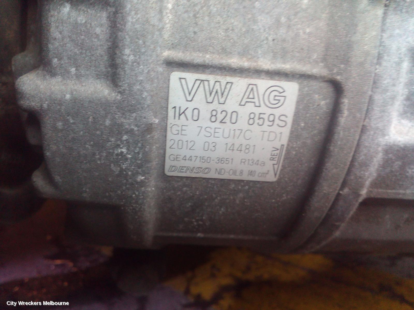 SKODA OCTAVIA A/C COMPRESSOR, 1Z, PETROL, DENSO BRAND (7SEU17C), 01/2004 - 10/2013