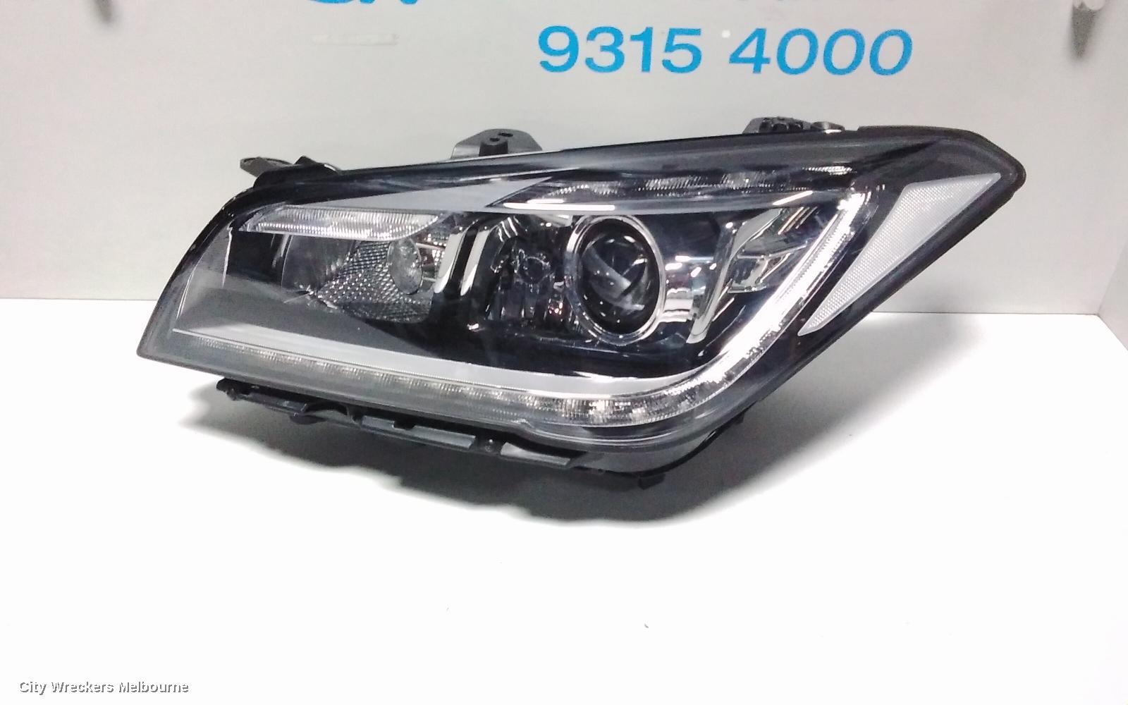 HYUNDAI GENESIS LEFT HEADLAMP, DH, 11/2014 - 01/2018