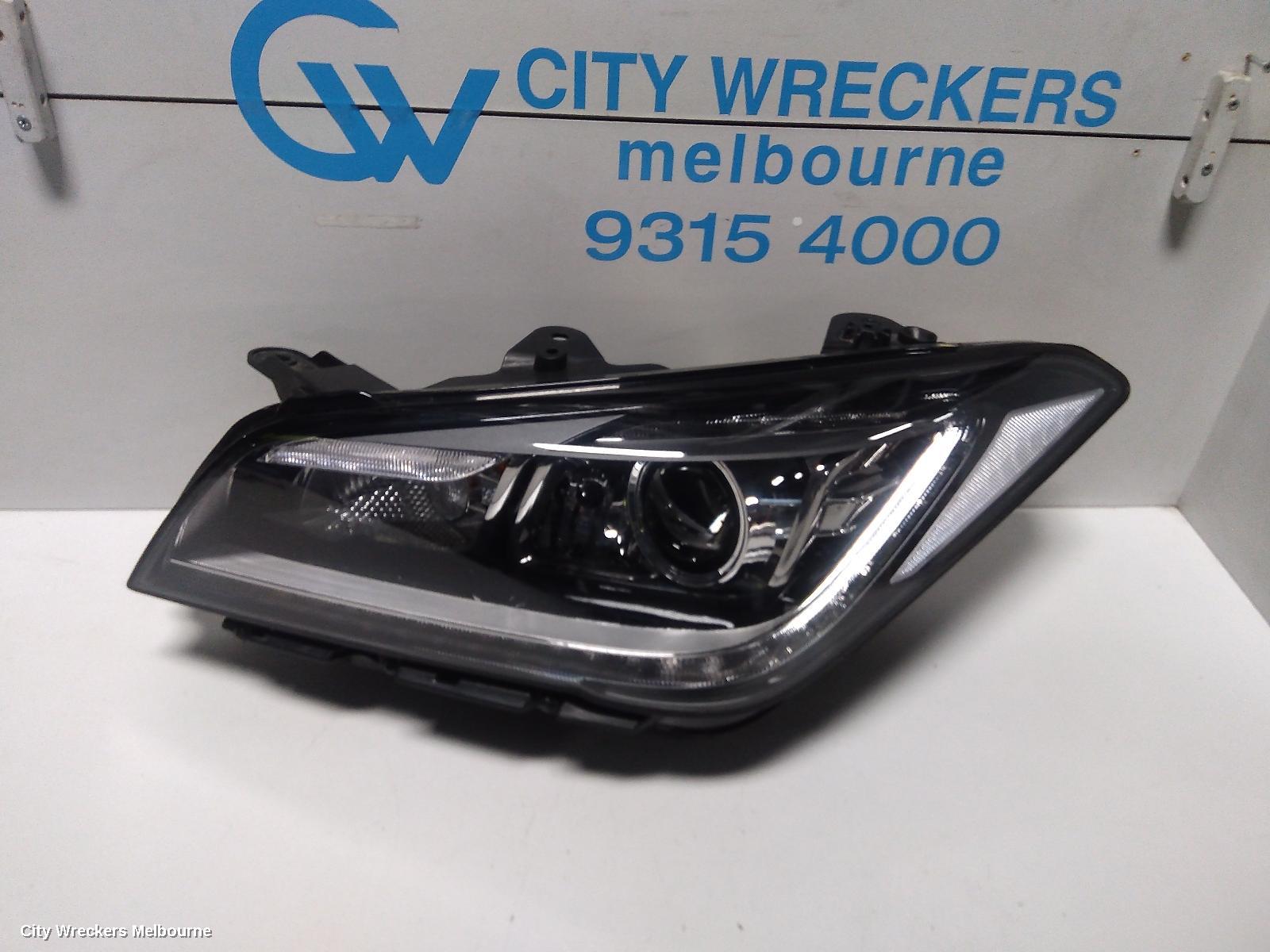 HYUNDAI GENESIS LEFT HEADLAMP, DH, 11/2014 - 01/2018