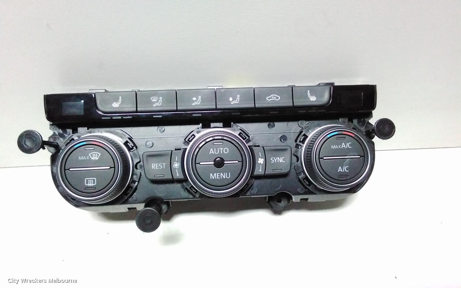 VOLKSWAGEN TIGUAN HEATER/AC CONTROLS, 5NA, REAR, 06/2016 - 05/2021