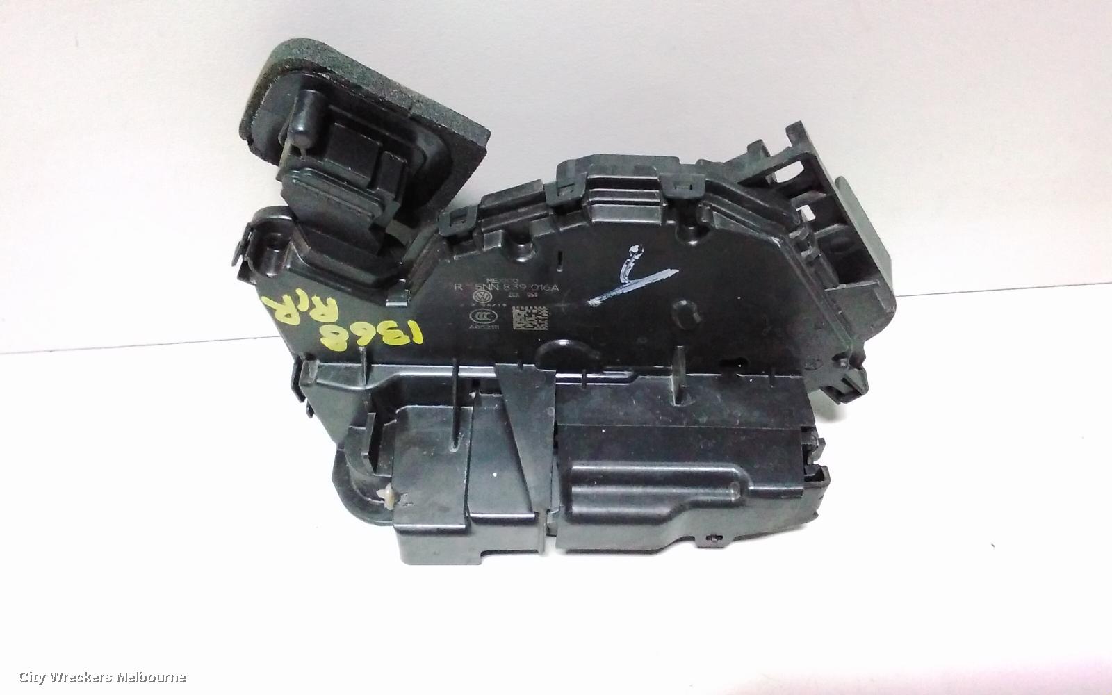 VOLKSWAGEN TIGUAN DOOR/BOOT/GATE LOCK, RIGHT REAR DOOR LOCK, ALLSPACE, P/N 5NN839016A, 5NA, 10/2018 - 02/2024