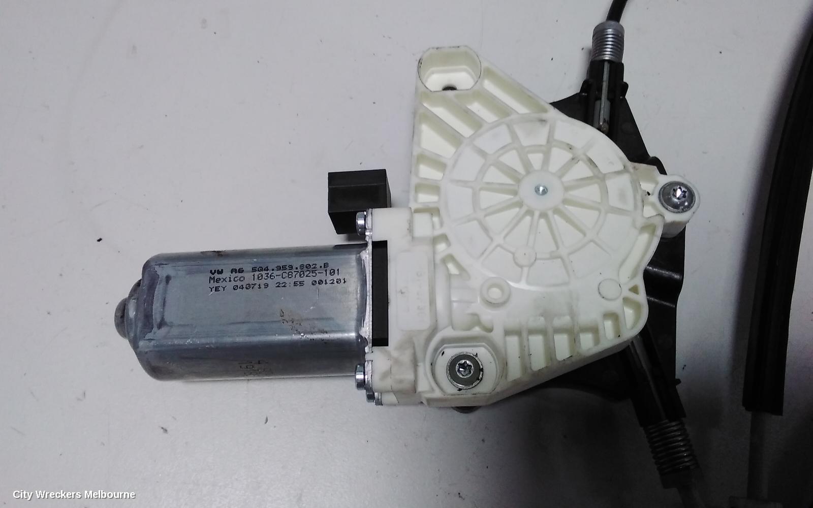 VOLKSWAGEN TIGUAN LEFT FRONT WINDOW REG/MOTOR, DOOR REG ASSY (REG AND MOTOR), 5NA, 06/2016 ONWARDS