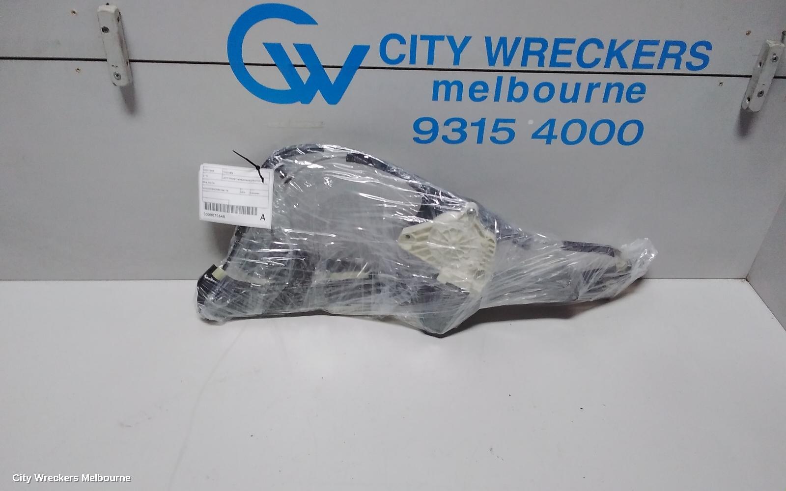 VOLKSWAGEN TIGUAN LEFT FRONT WINDOW REG/MOTOR, DOOR REG ASSY (REG AND MOTOR), 5NA, 06/2016 ONWARDS