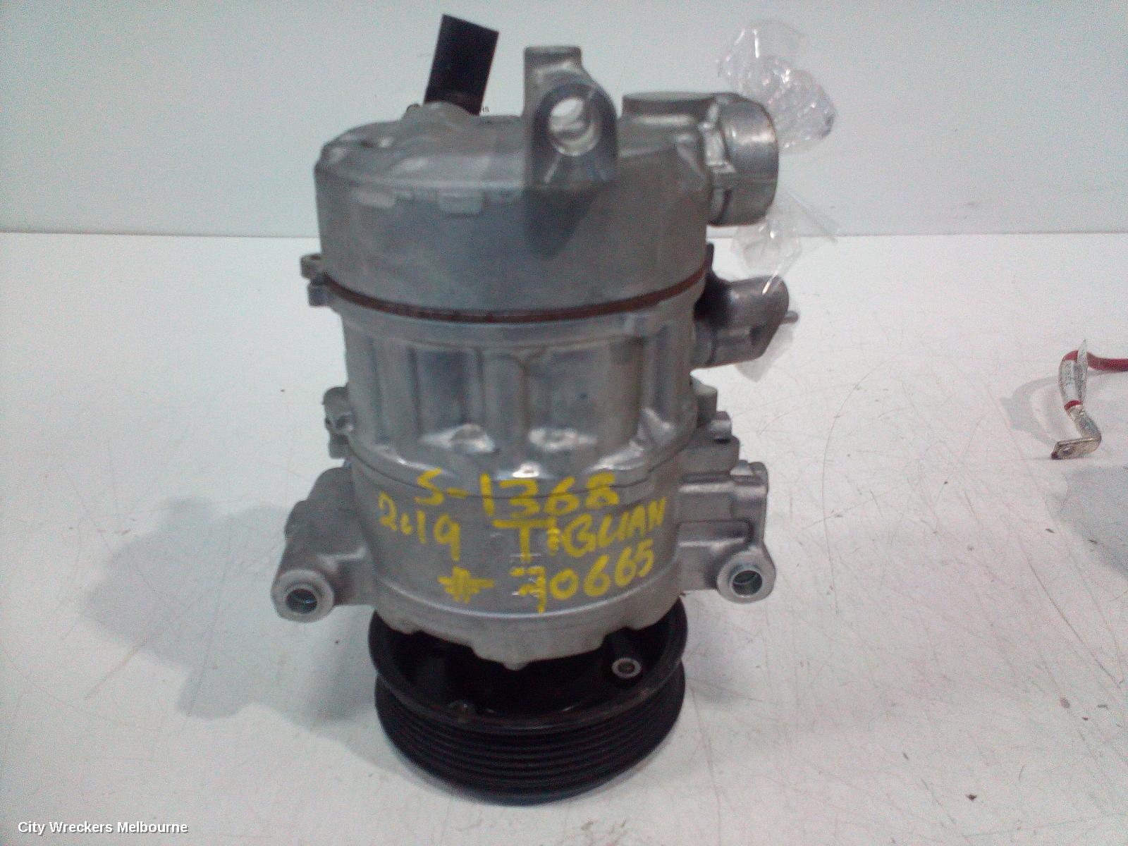 VOLKSWAGEN TIGUAN A/C COMPRESSOR, 5NA, 2.0, PETROL, 06/2016 ONWARDS