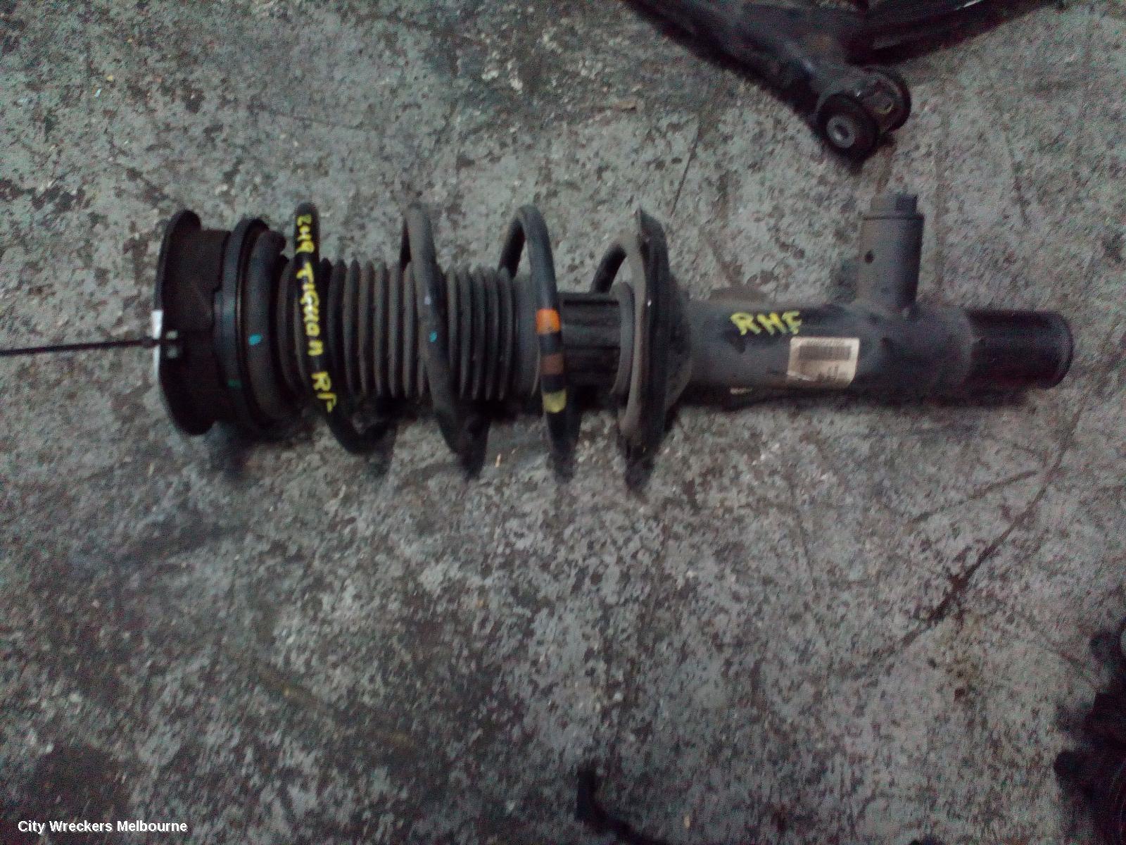 VOLKSWAGEN TIGUAN RIGHT FRONT STRUT, 5NA, ELECTRONIC TYPE, 06/2016 - 02/2024