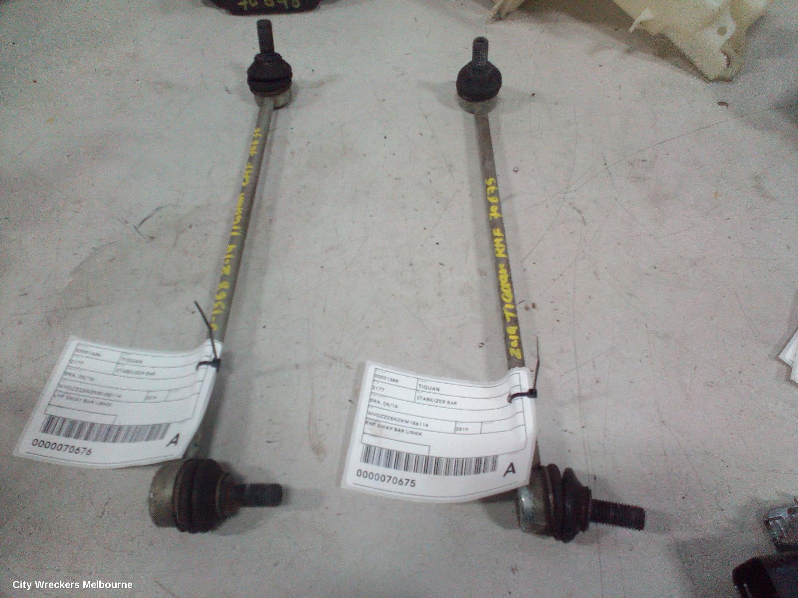 VOLKSWAGEN TIGUAN STABILISER BAR, 5NA, FRONT SWAY BAR LINK (LH SIDE), 06/2016 - 02/2024