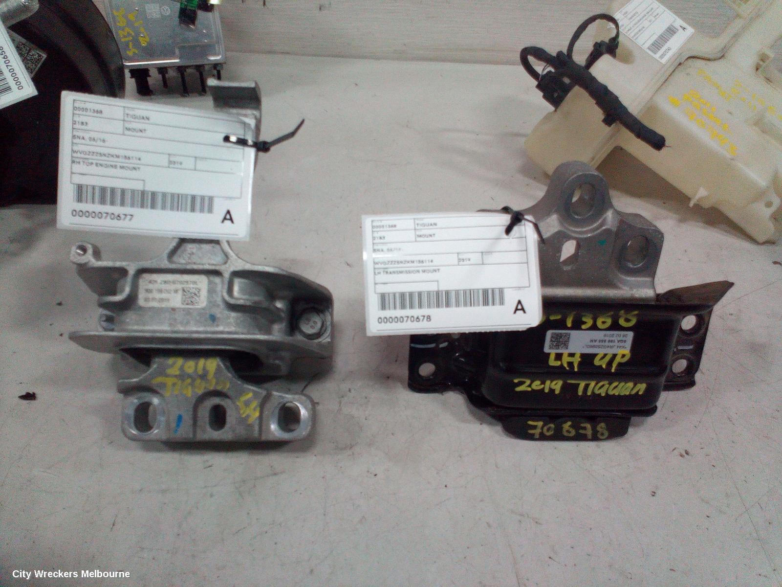 VOLKSWAGEN TIGUAN MOUNT, ENGINE MOUNT, PETROL, 2.0, TURBO, 5NA, CHHB/CXDA/CZPA/DGVA CODE, 06/2016 ONWARDS