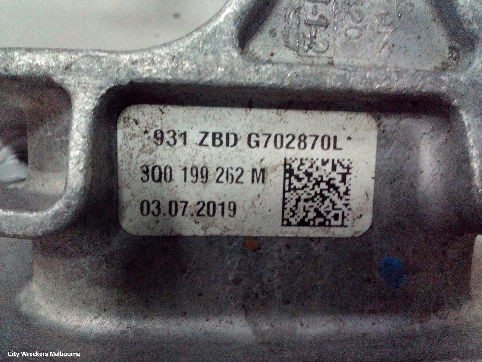 VOLKSWAGEN TIGUAN MOUNT, ENGINE MOUNT, PETROL, 2.0, TURBO, 5NA, CHHB/CXDA/CZPA/DGVA CODE, 06/2016 ONWARDS