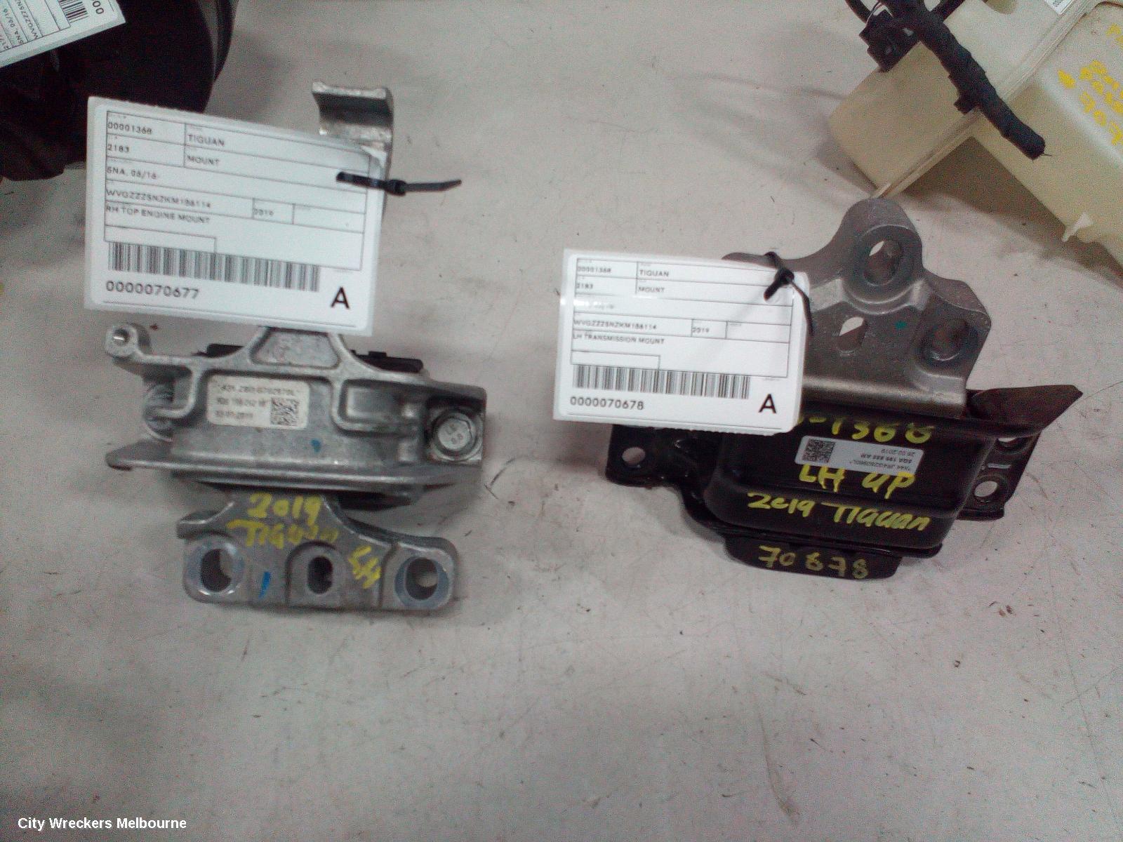 VOLKSWAGEN TIGUAN MOUNT, TRANSMISSION MOUNT, 5NA, 06/2016 ONWARDS