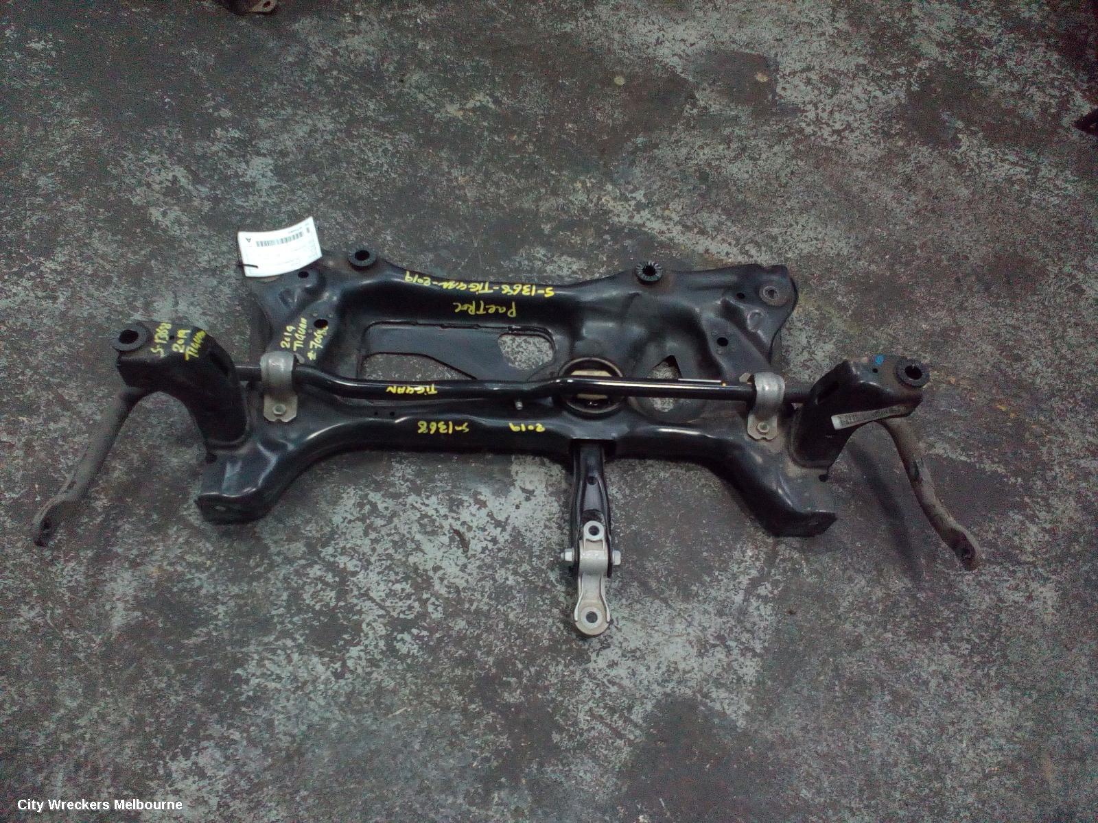 VOLKSWAGEN TIGUAN FRT XMEMBER/CRADLE, 5NA, CROSSMEMBER, 06/2016 ONWARDS