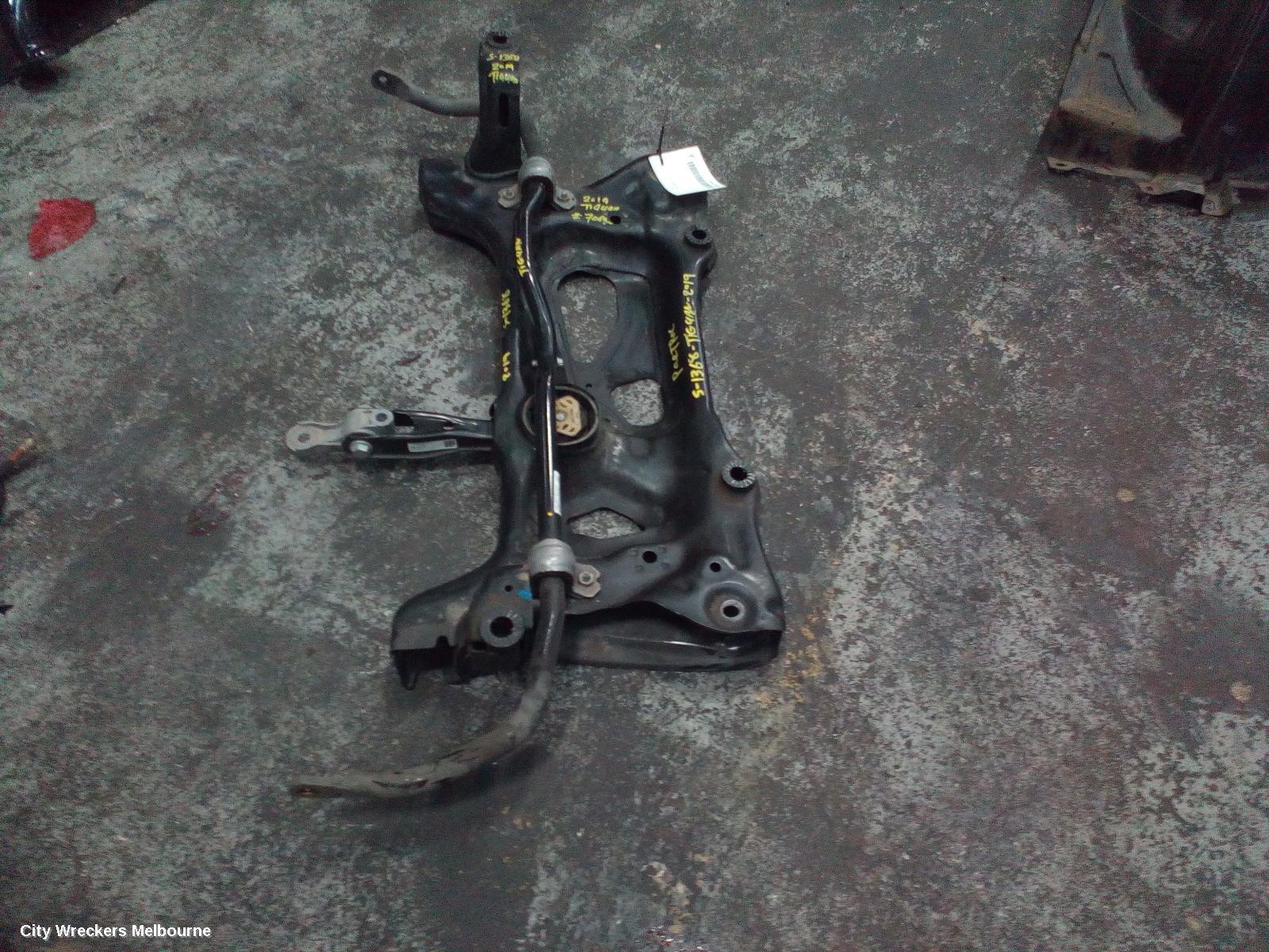 VOLKSWAGEN TIGUAN FRT XMEMBER/CRADLE, 5NA, CROSSMEMBER, 06/2016 ONWARDS