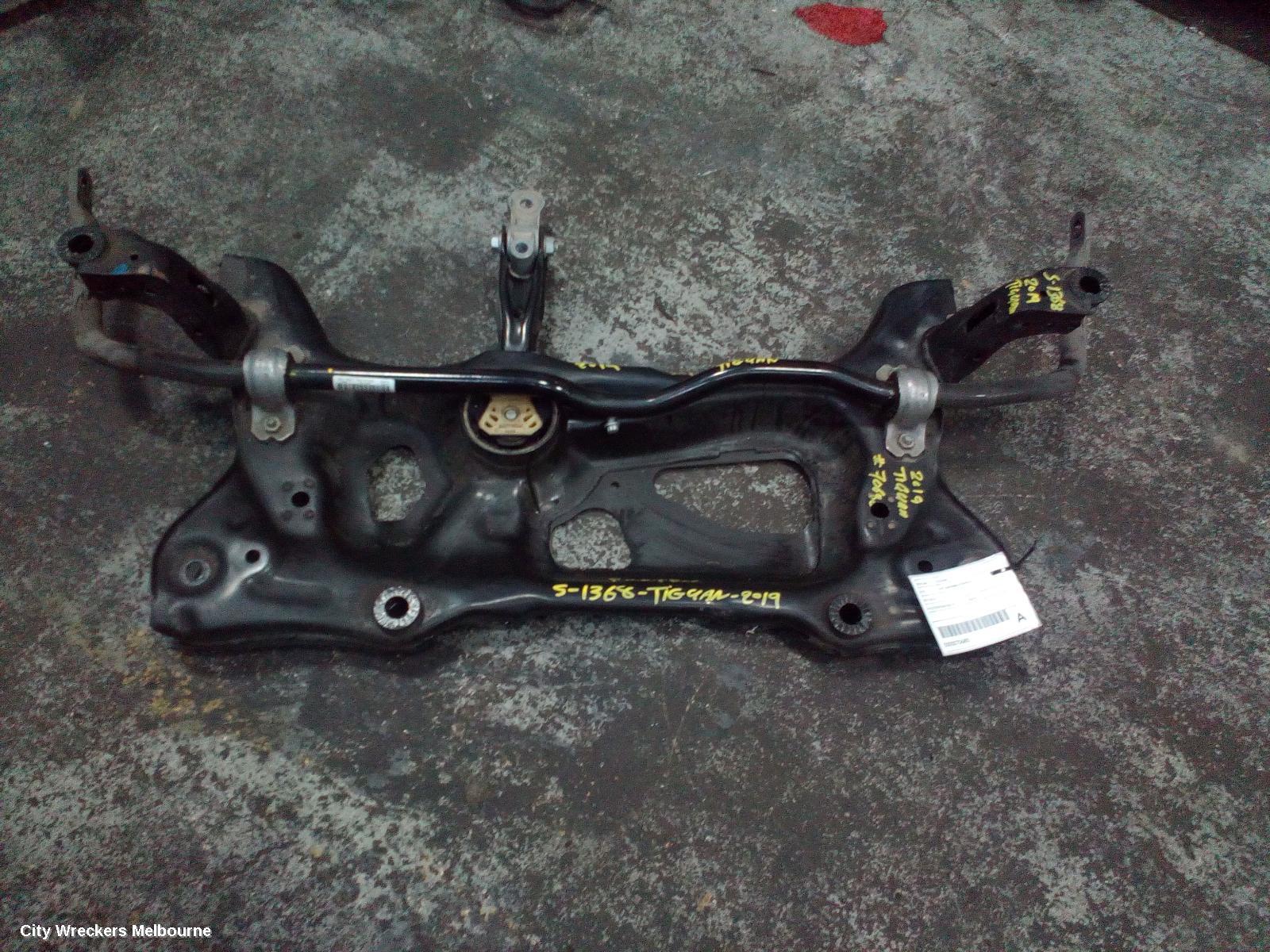 VOLKSWAGEN TIGUAN FRT XMEMBER/CRADLE, 5NA, CROSSMEMBER, 06/2016 ONWARDS