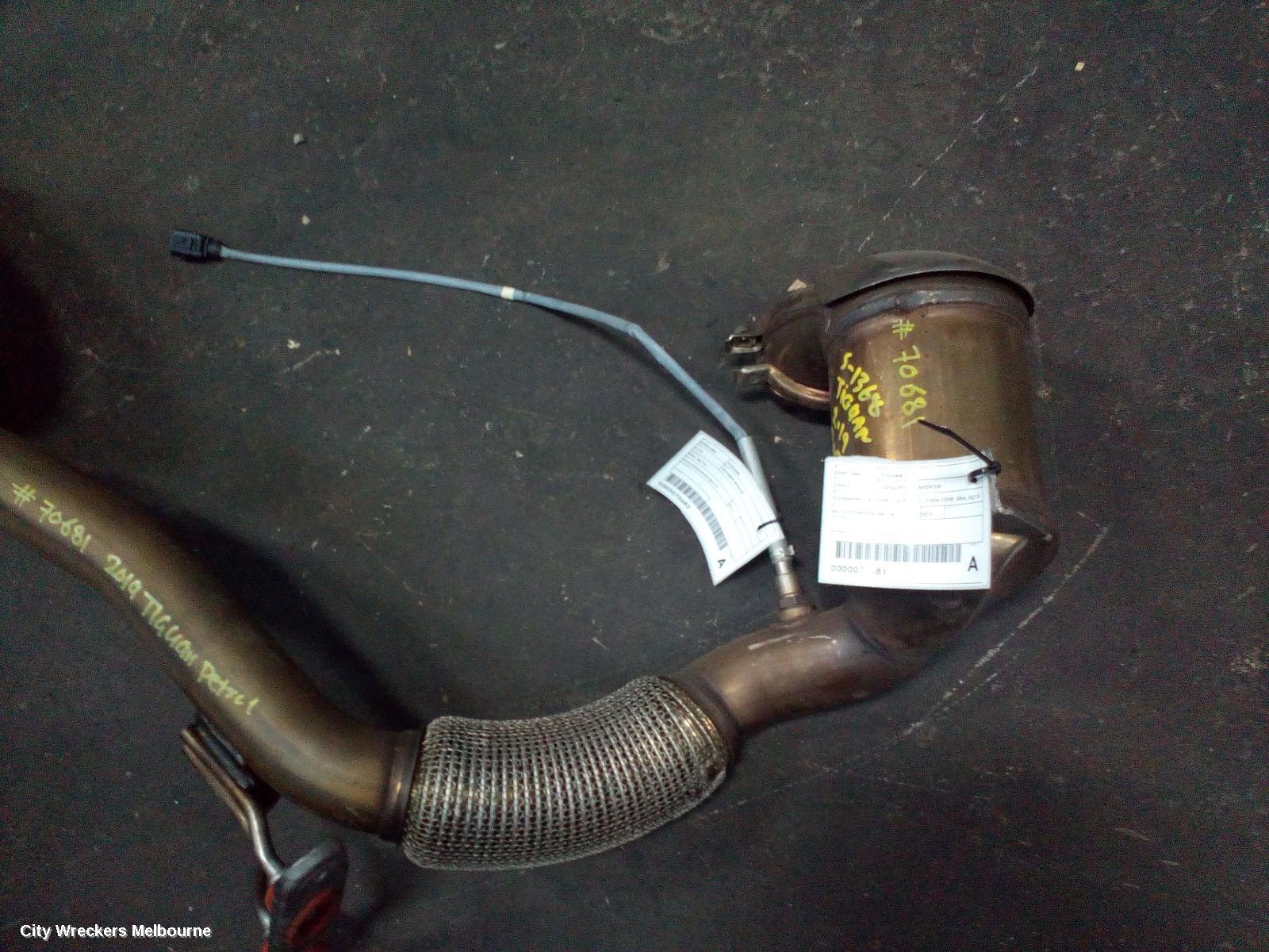 VOLKSWAGEN TIGUAN CATALYTIC CONVERTER, DOWNPIPE-CAT TYPE, 2.0, PETROL, CXDA CODE, 5NA, 06/2016 ONWARDS