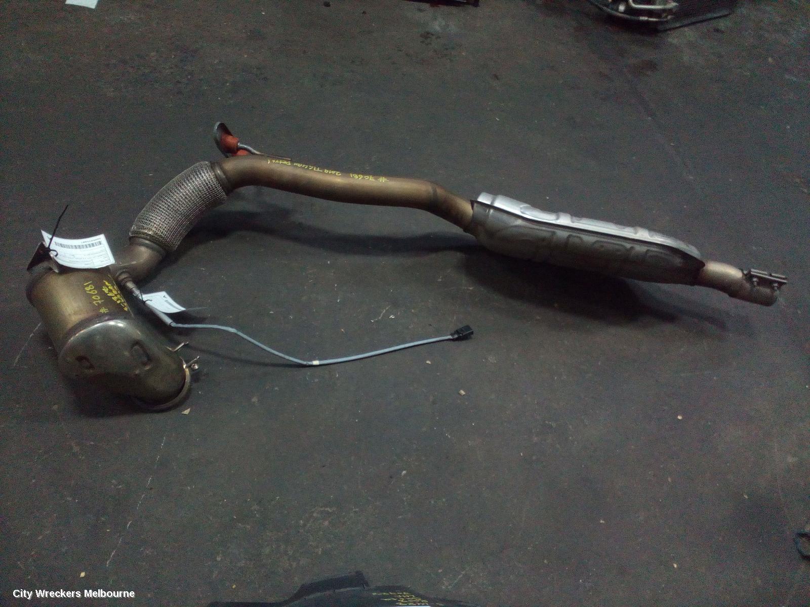 VOLKSWAGEN TIGUAN CATALYTIC CONVERTER, DOWNPIPE-CAT TYPE, 2.0, PETROL, CXDA CODE, 5NA, 06/2016 ONWARDS