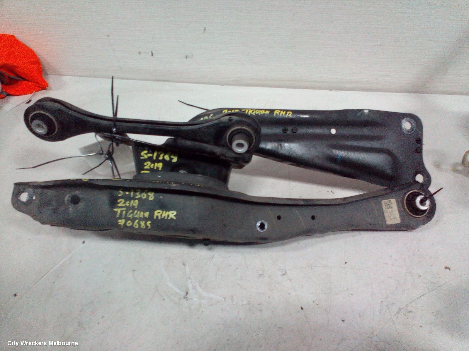 VOLKSWAGEN TIGUAN RIGHT REAR TRAILING ARM, LOWER CONTROL ARM-REAR, 5NA, 06/2016 ONWARDS
