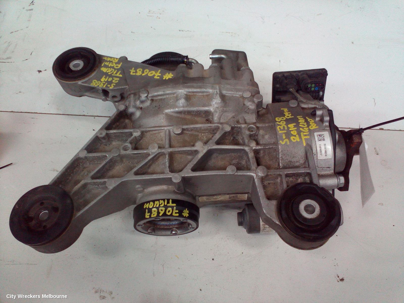 VOLKSWAGEN TIGUAN DIFFERENTIAL CENTRE, REAR, 5NA, 06/2016 ONWARDS