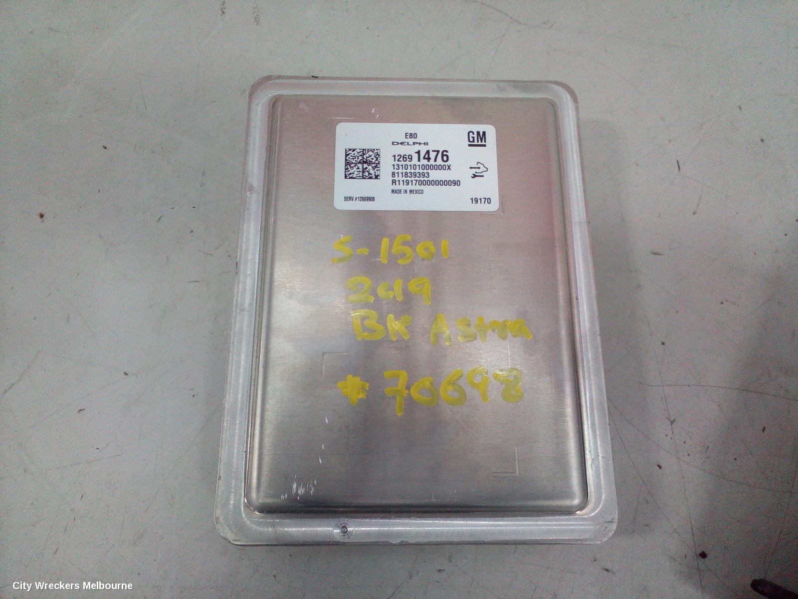 HOLDEN ASTRA ECU, ENGINE ECU, 1.6, PETROL, ECU ONLY, BK, 09/2016 ONWARDS