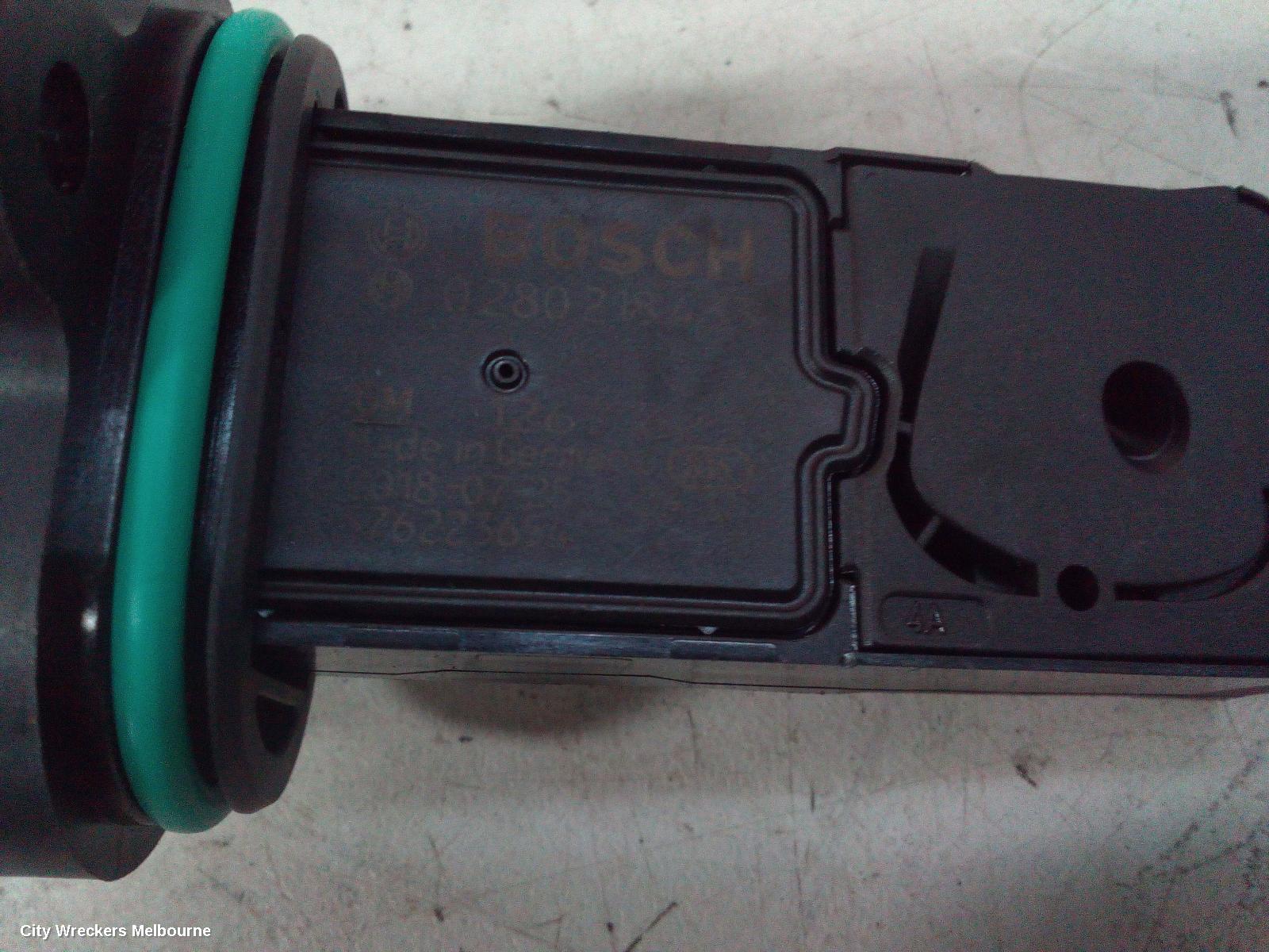HOLDEN ASTRA AIR FLOW METER, 1.6, PETROL, BK, 09/2016 ONWARDS