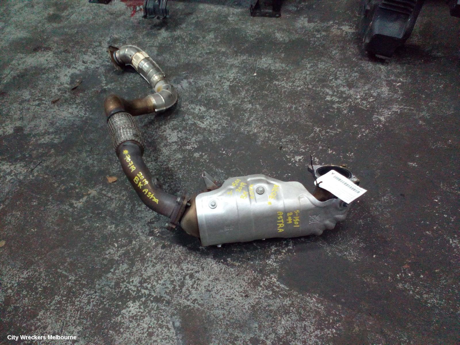 HOLDEN ASTRA CATALYTIC CONVERTER, MANIFOLD, 1.6, PETROL, BK, 09/2016 ONWARDS