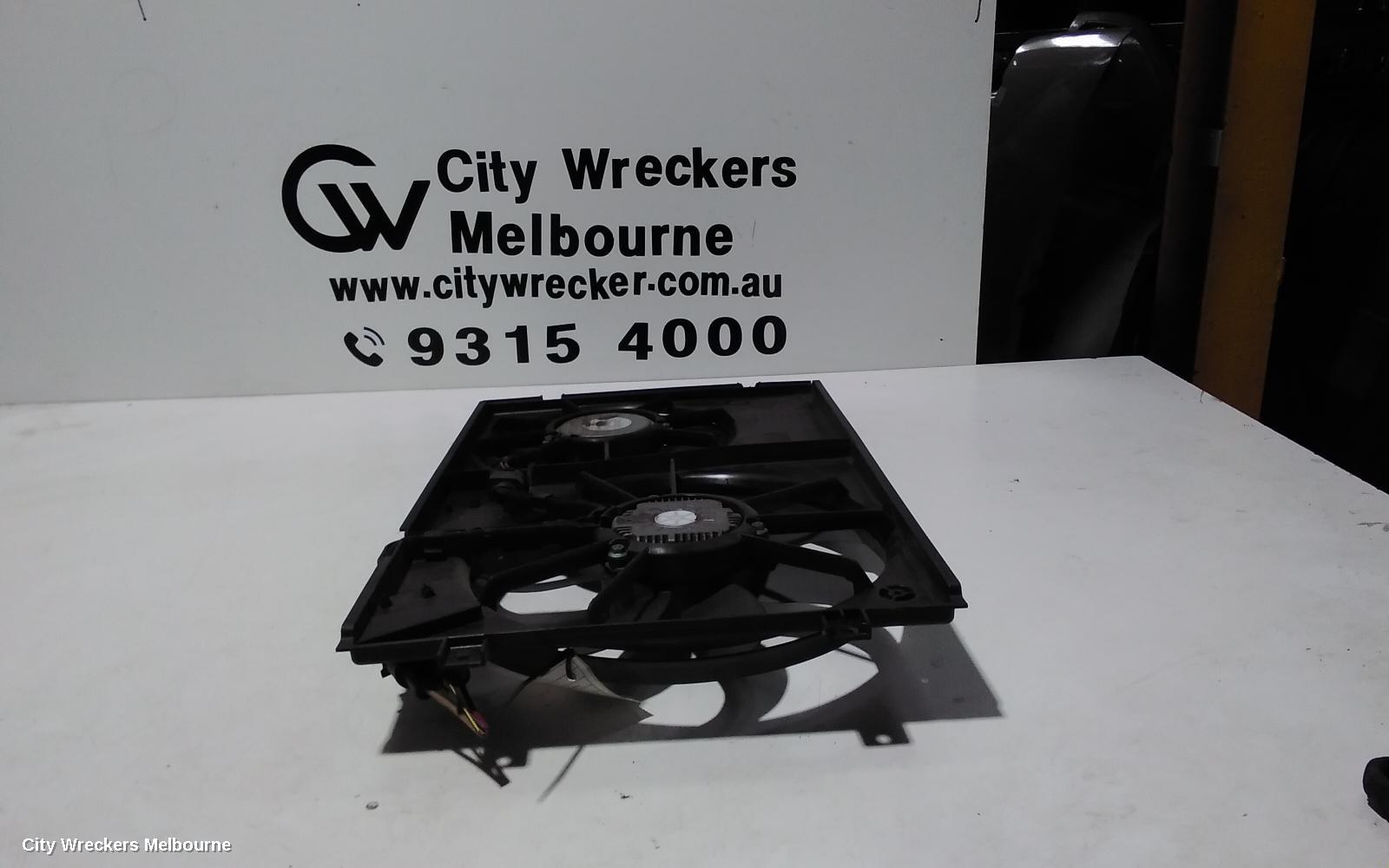 VOLKSWAGEN JETTA FAN, DUAL FAN ASSY, 2.0, PETROL, 147KW, 1KM, 02/2006 - 07/2011
