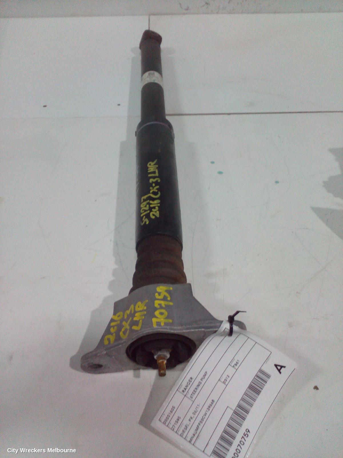 FORD RANGER STEERING PUMP, DIESEL, PX, 06/2011 ONWARDS