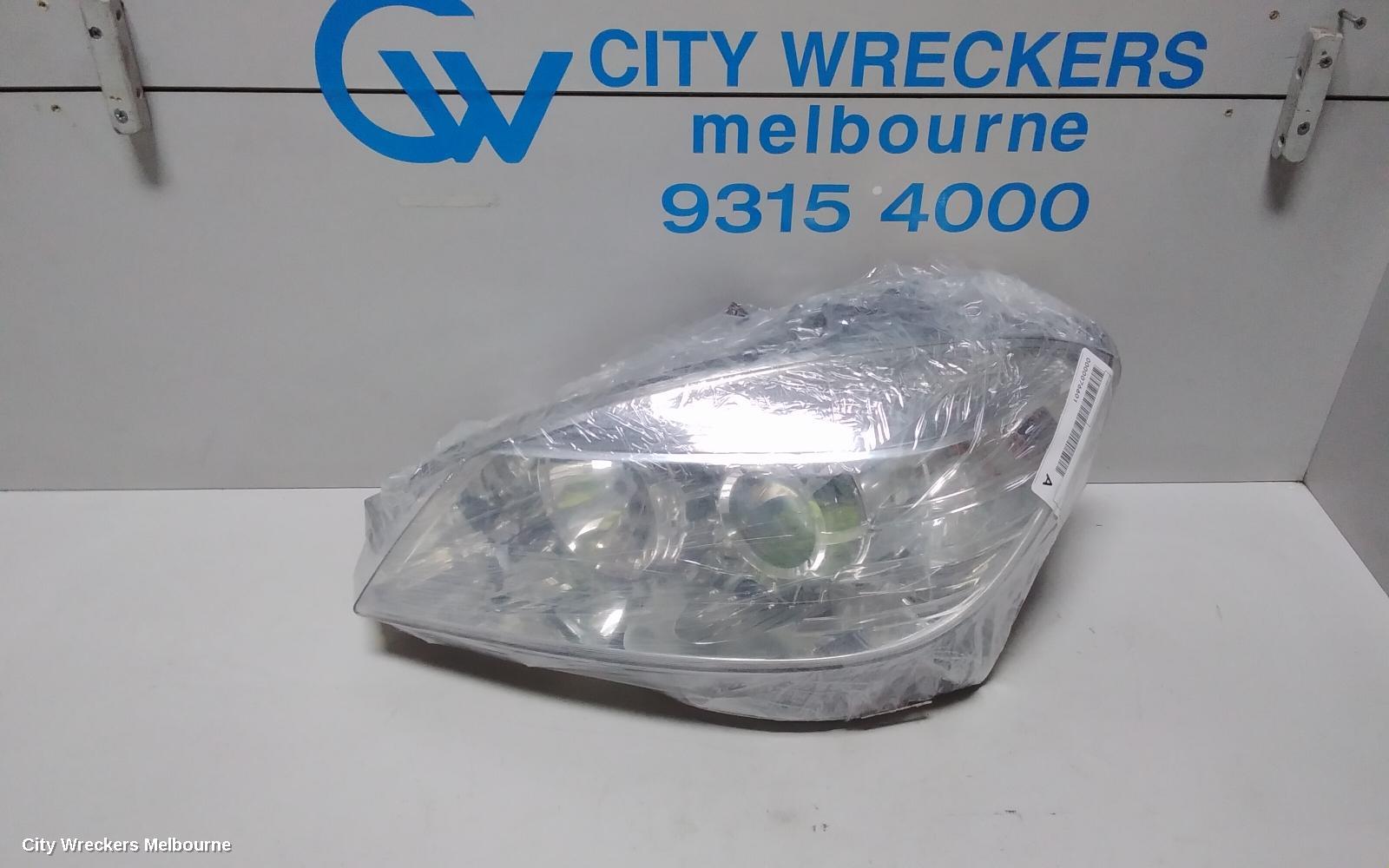 MERCEDES CLC CLASS LEFT HEADLAMP, STD TYPE, CL203, 08/2008 - 03/2011