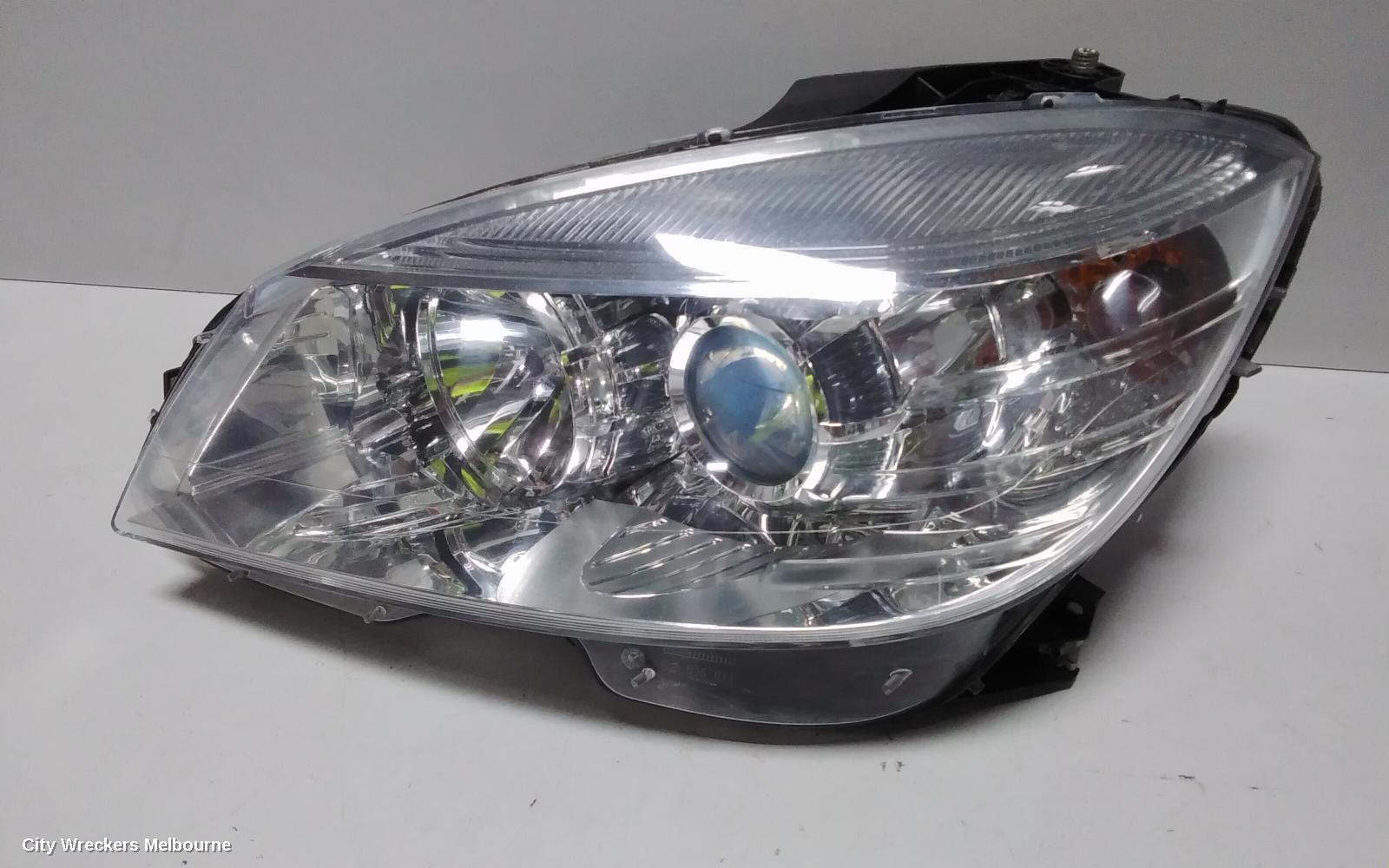 MERCEDES CLC CLASS LEFT HEADLAMP, STD TYPE, CL203, 08/2008 - 03/2011