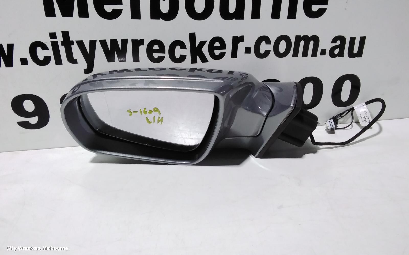 MERCEDES CLC CLASS LEFT DOOR MIRROR, CL203, POWER, FOLDING TYPE, 08/2008 - 03/2011
