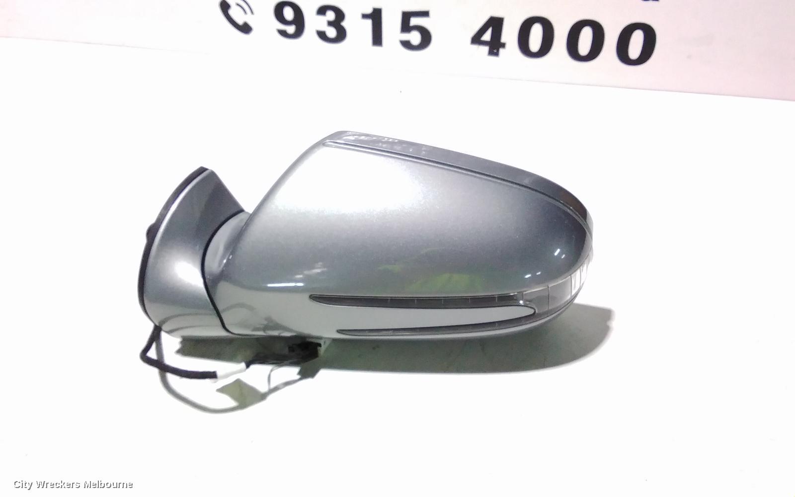 MERCEDES CLC CLASS LEFT DOOR MIRROR, CL203, POWER, FOLDING TYPE, 08/2008 - 03/2011